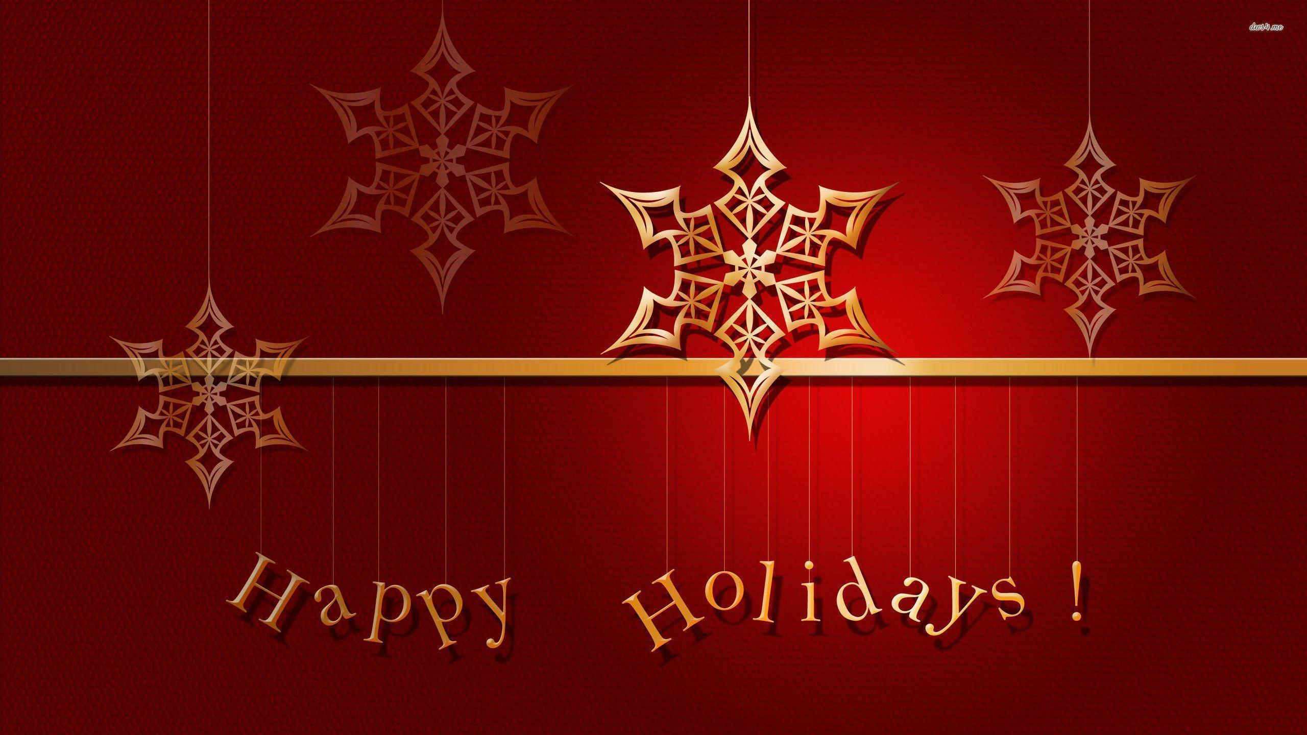 Happy Holidays Wallpapers Wallpaper Cave