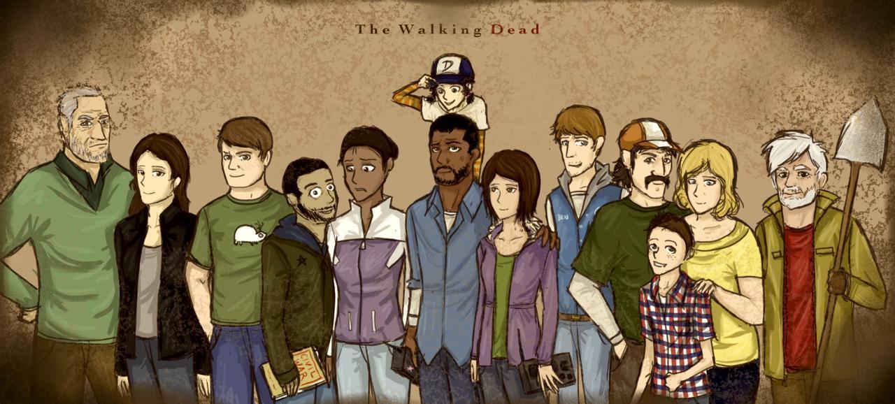 The Walking Dead Game Wallpapers Wallpaper Cave