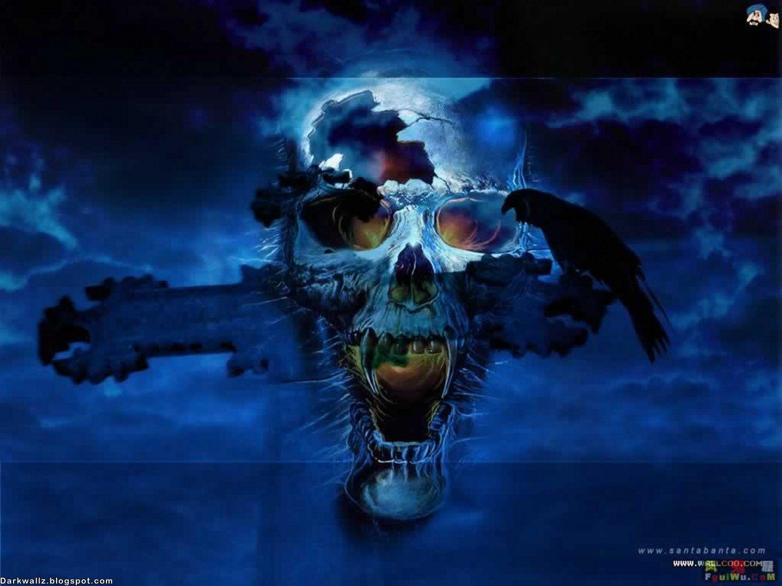 Skull Desktop Wallpapers Wallpaper Cave