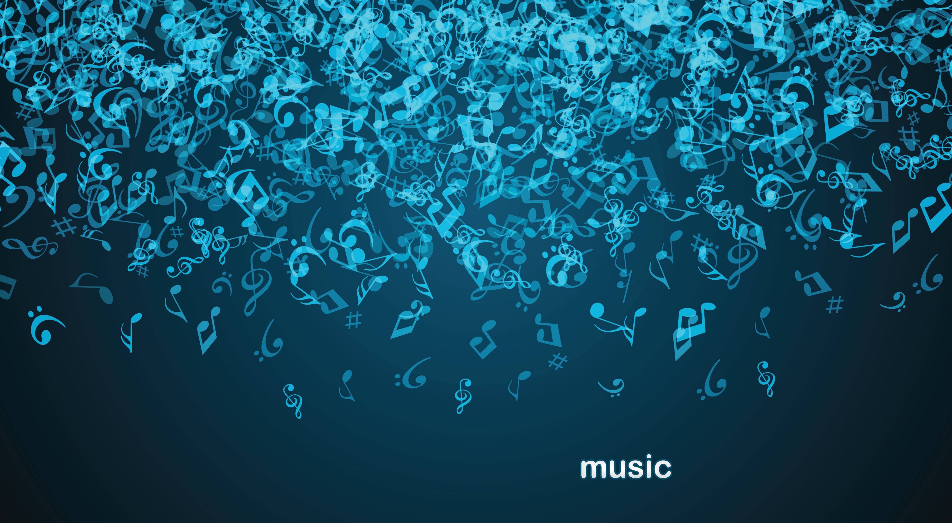 Blue Music Wallpapers Wallpaper Cave