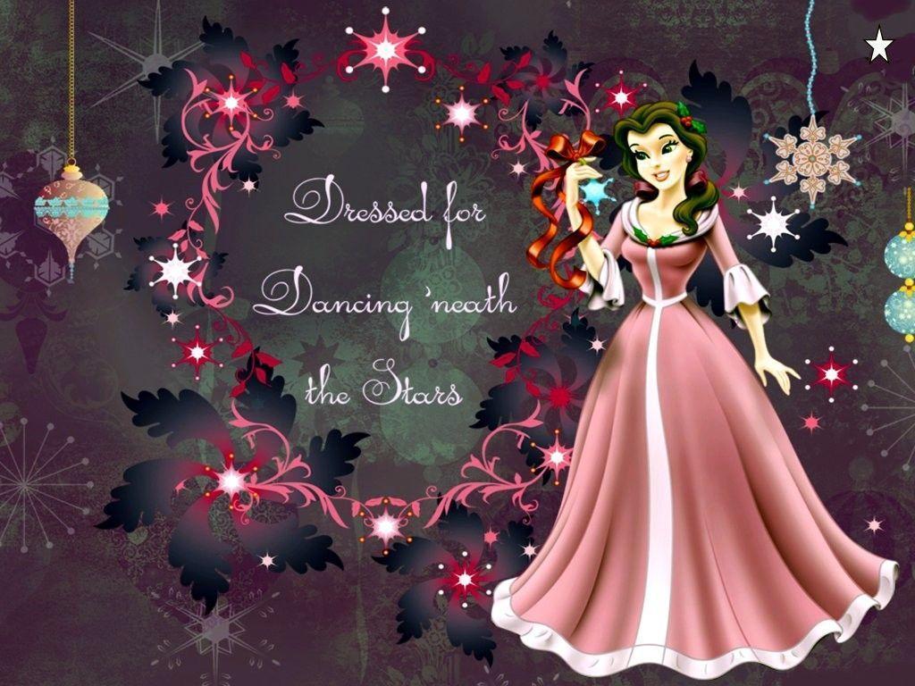 Disney Princess Christmas Wallpapers Wallpaper Cave