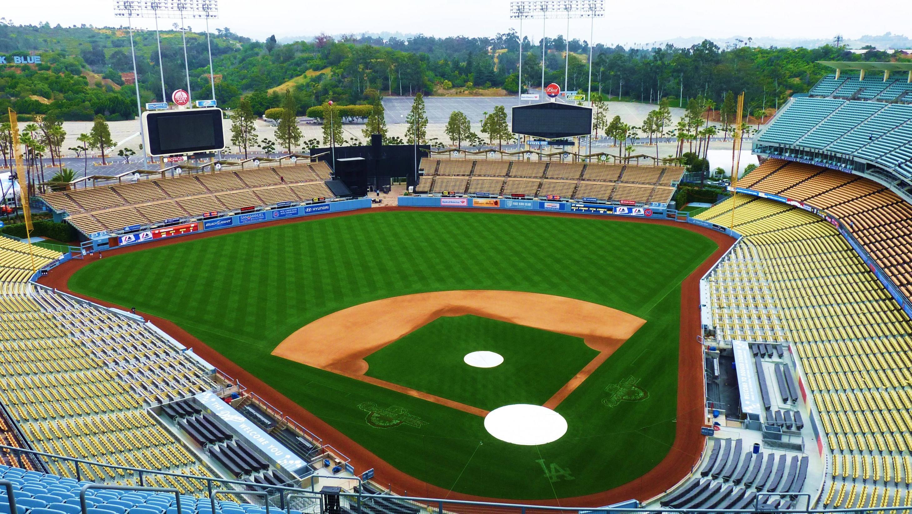 Dodgers Stadium Wallpapers Wallpaper Cave