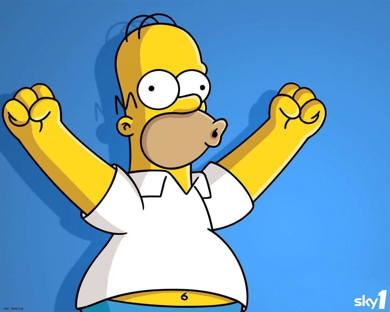 Homer Simpson Desktop Wallpapers Wallpaper Cave
