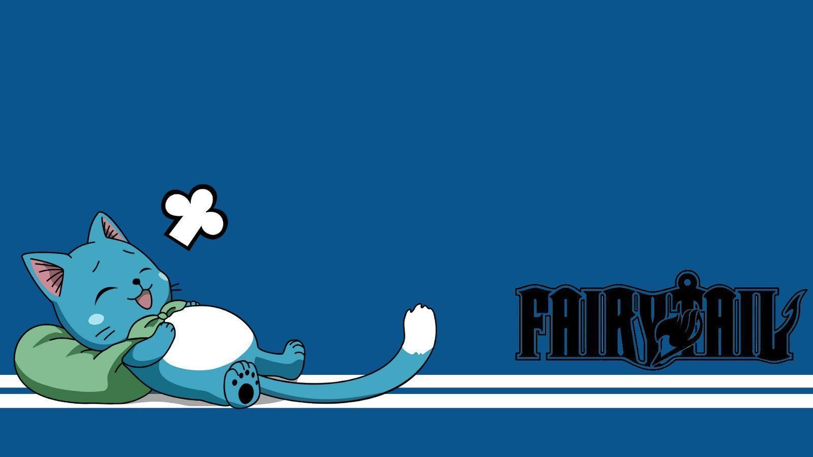 Fairy Tail Happy Iphone Wallpaper