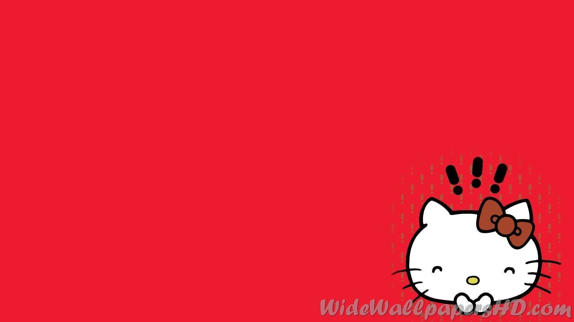 Red Hello Kitty Wallpapers Wallpaper Cave