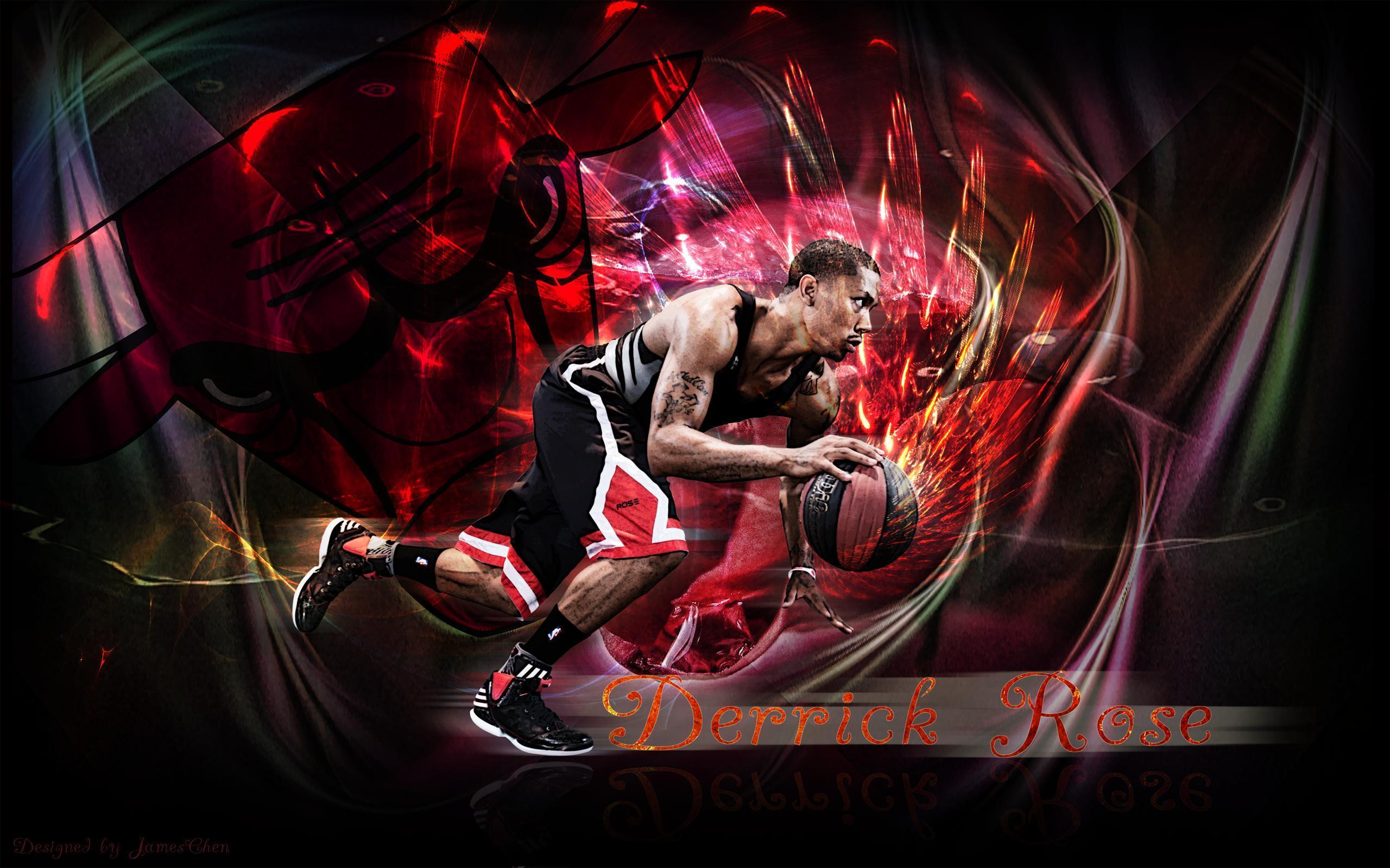 Derrick Rose Bulls Wallpapers Wallpaper Cave
