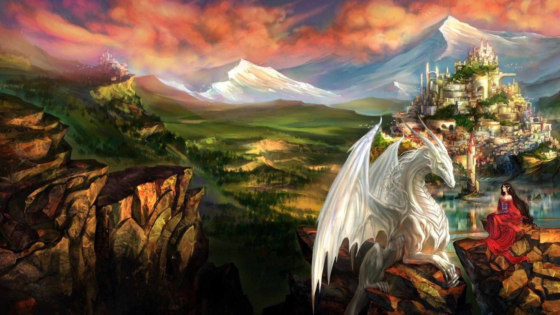 White Dragon Wallpapers Wallpaper Cave