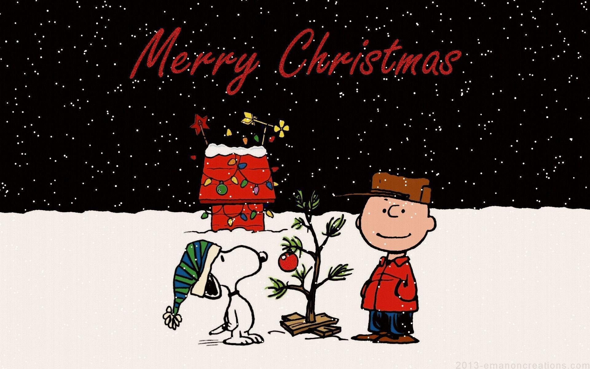 Peanuts Christmas Wallpapers Wallpaper Cave