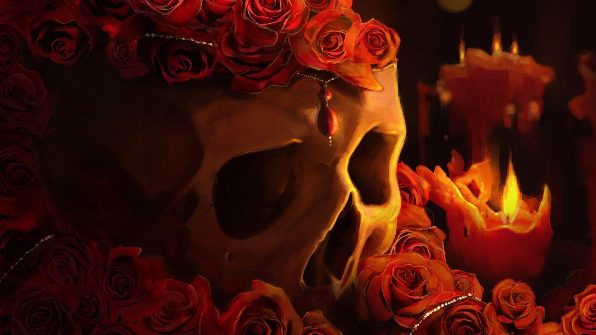Skull Wallpapers 1920x1080 Wallpaper Cave