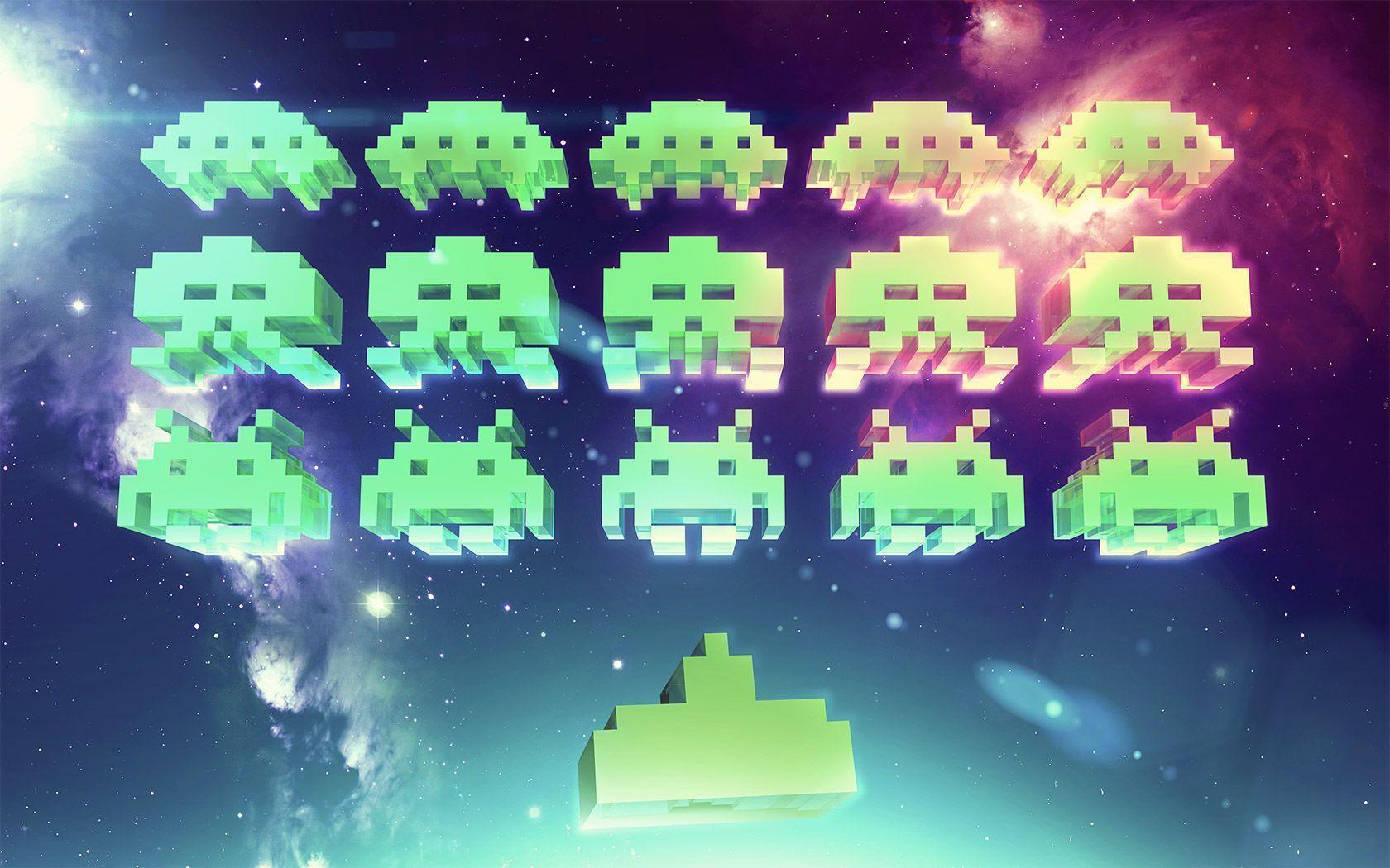 Space Invader Wallpapers Wallpaper Cave