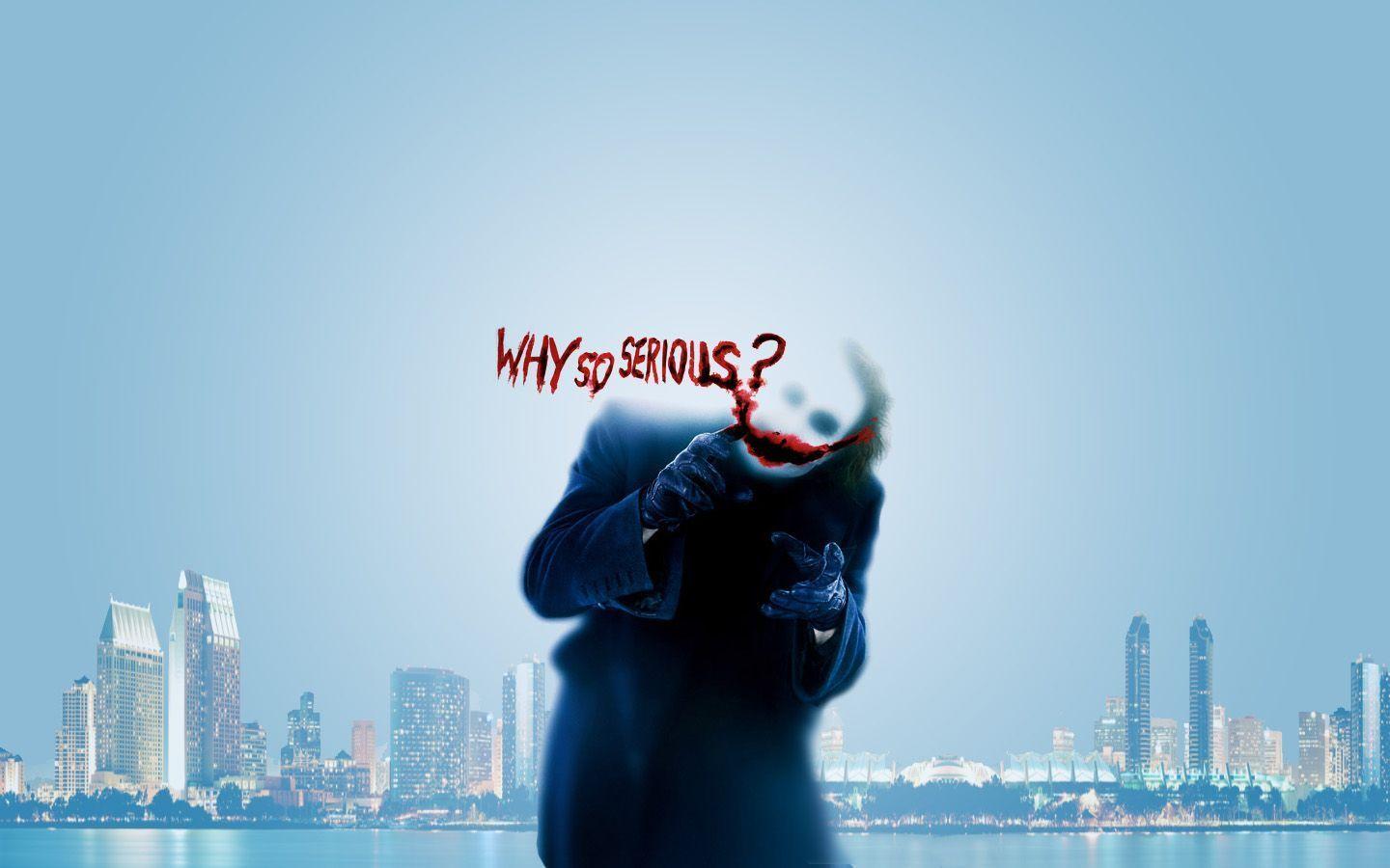 Joker Why So Serious Wallpapers Wallpaper Cave