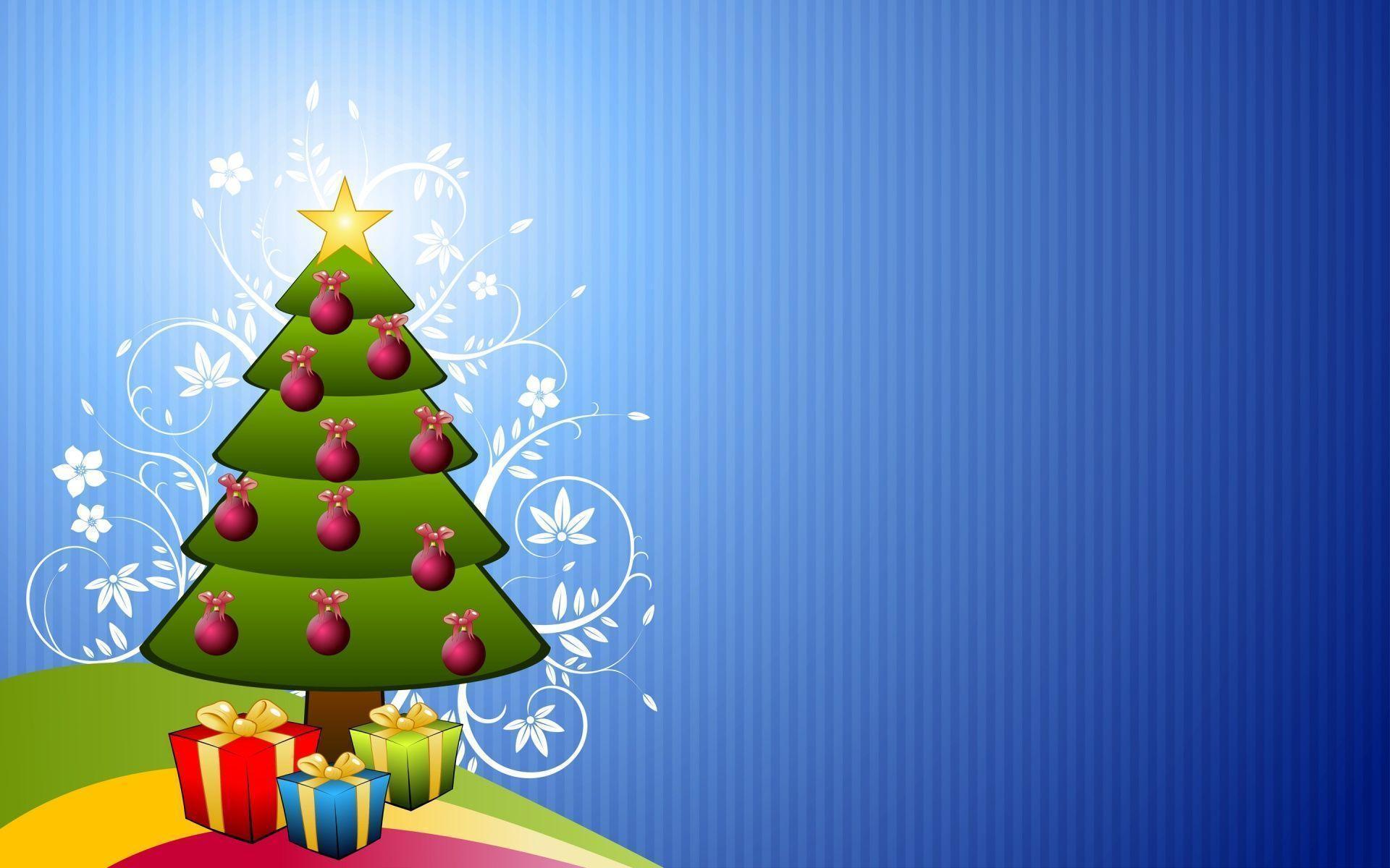 Christmas Tree Backgrounds Wallpaper Cave