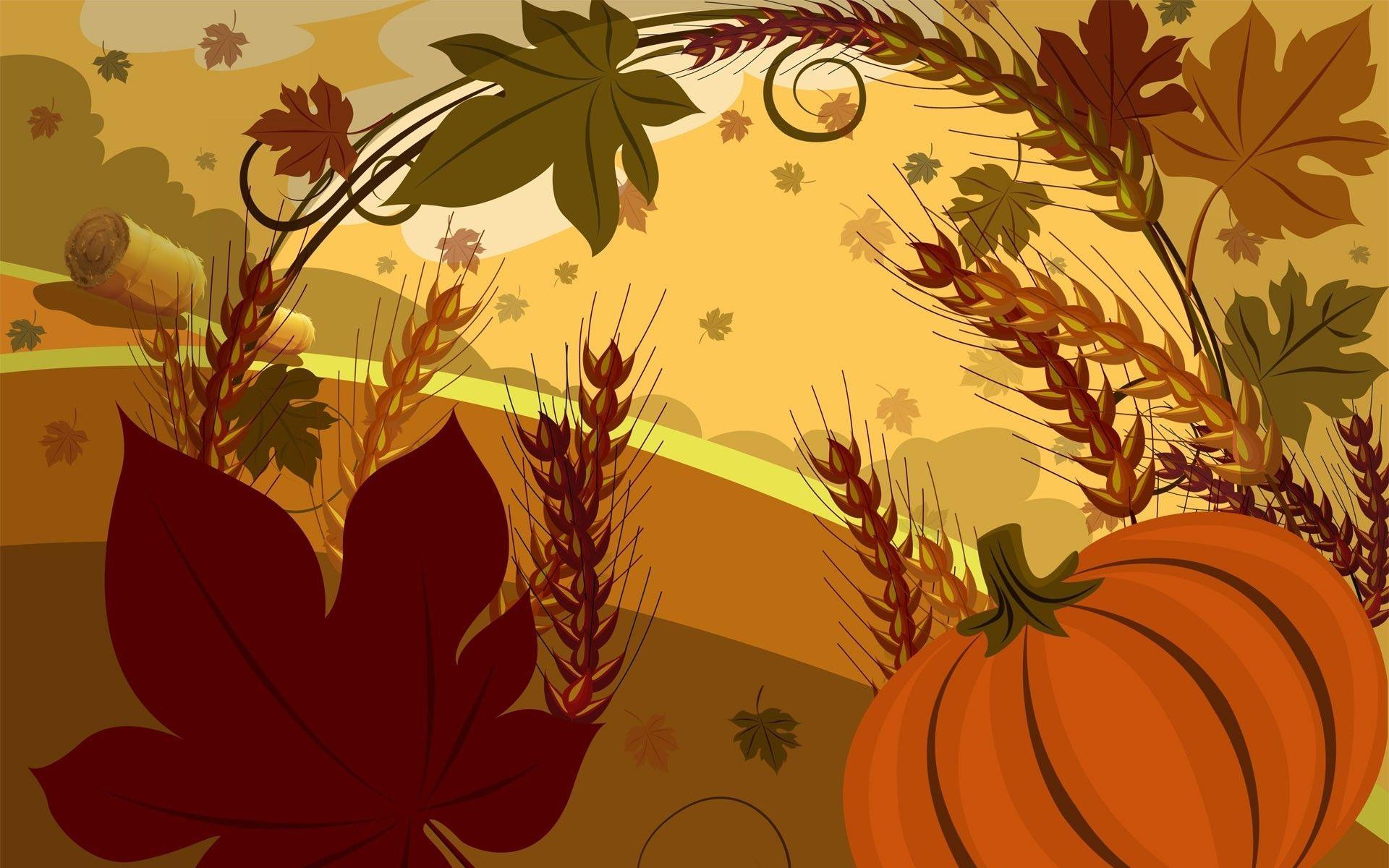 3D Thanksgiving Wallpapers Wallpaper Cave