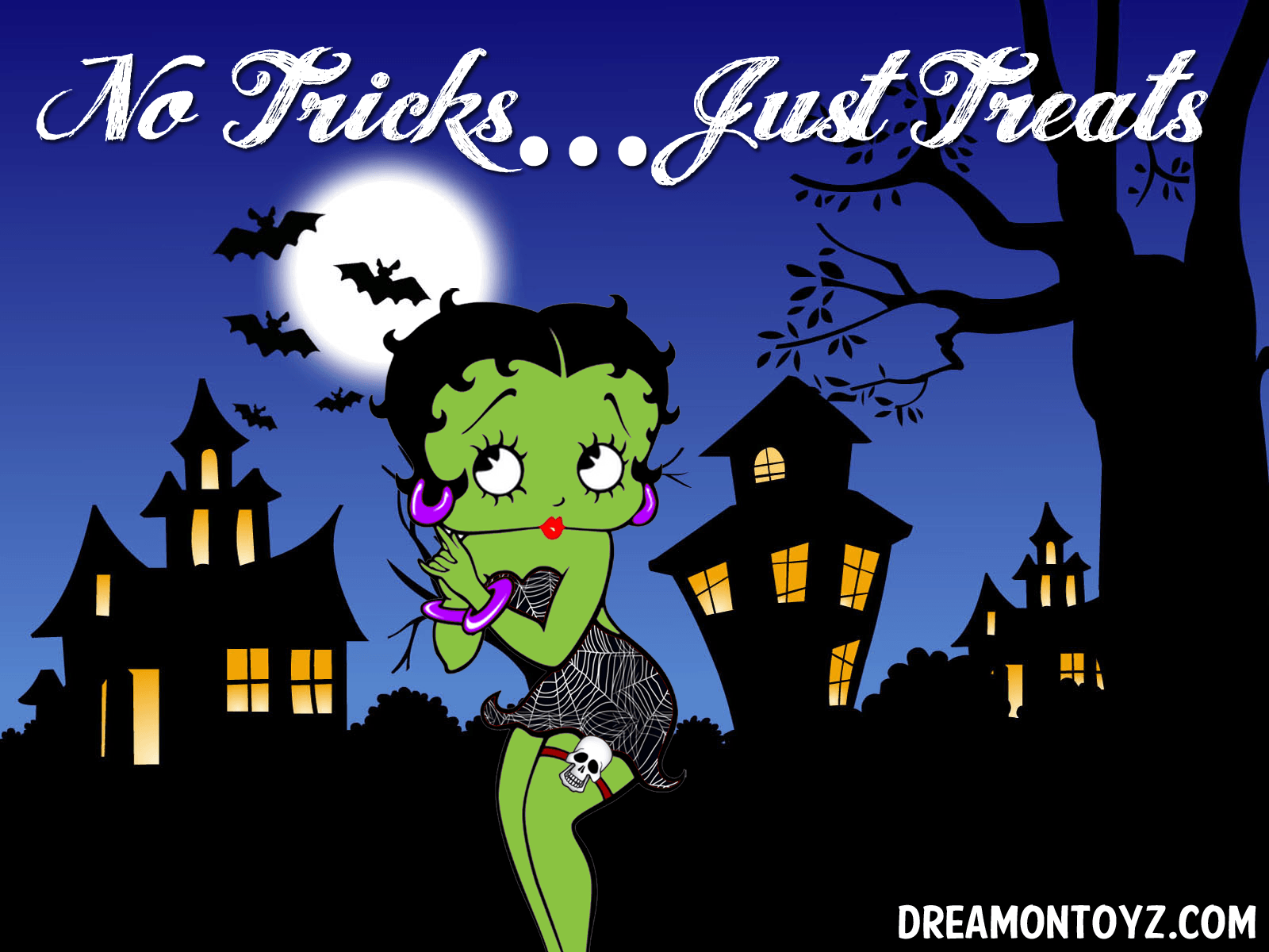 Betty Boop Halloween Wallpapers Wallpaper Cave