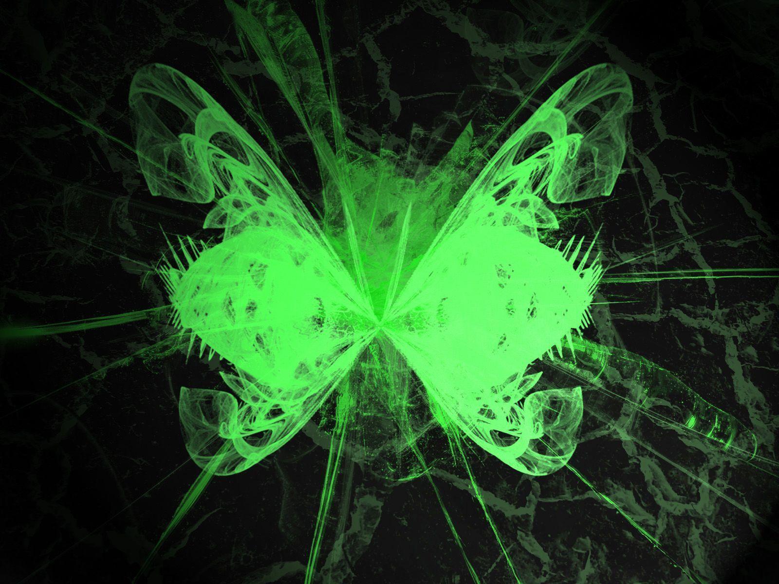 Green Butterfly Wallpapers Wallpaper Cave
