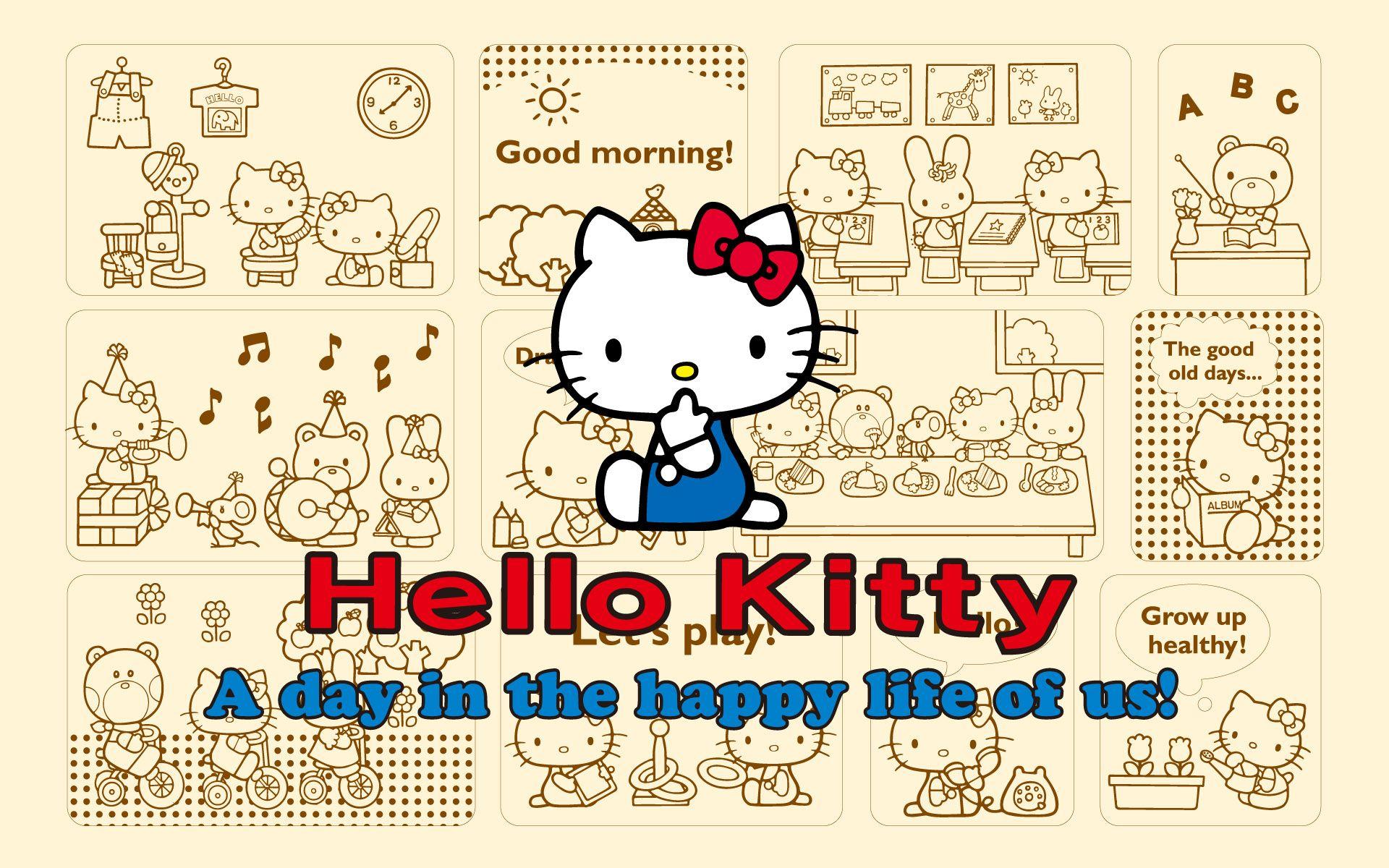 Hello Kitty Thanksgiving Wallpapers Wallpaper Cave