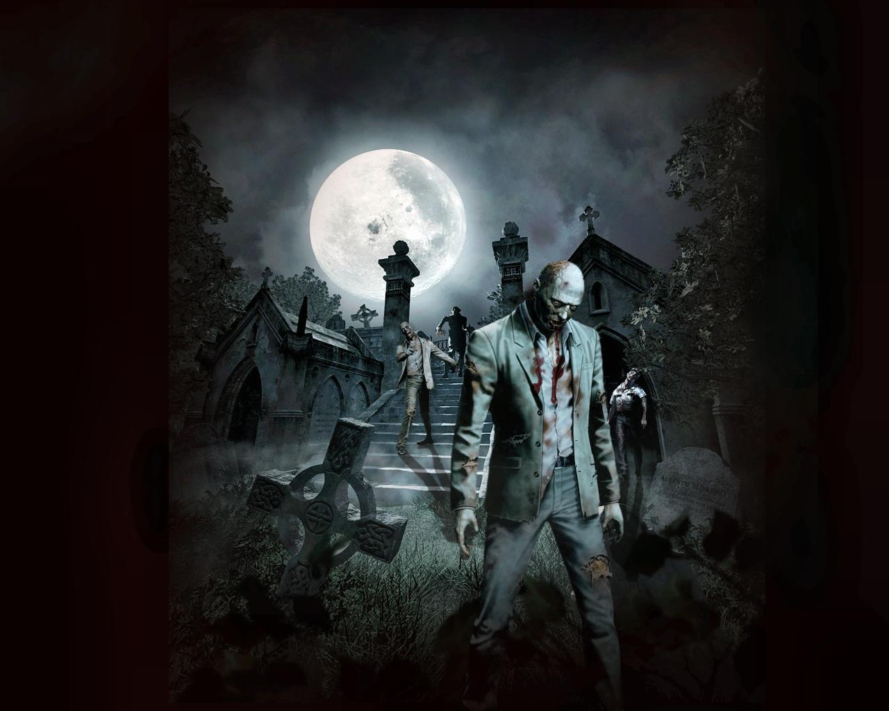 Cool Zombie Backgrounds Wallpaper Cave