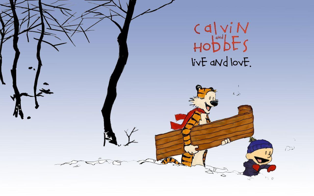 Calvin And Hobbes Wallpapers Wallpaper Cave