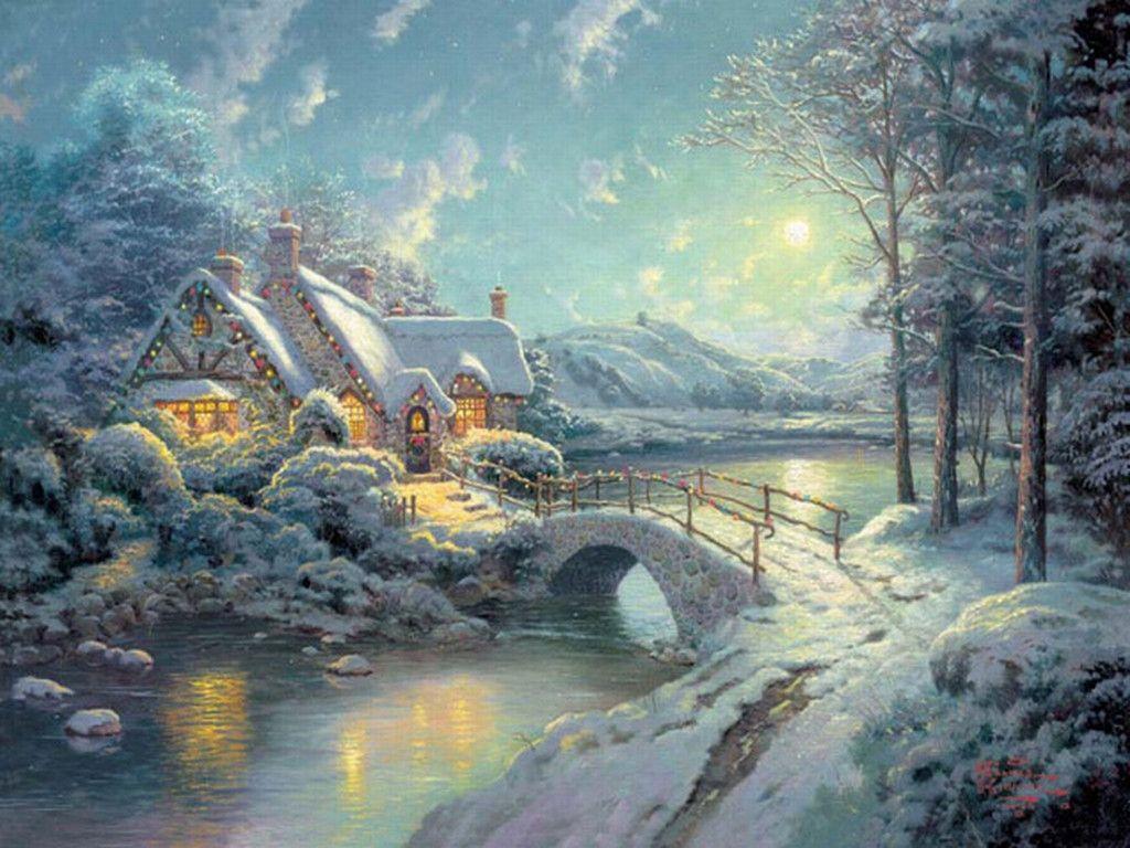 Free Thomas Kinkade Wallpapers For Desktop Wallpaper Cave
