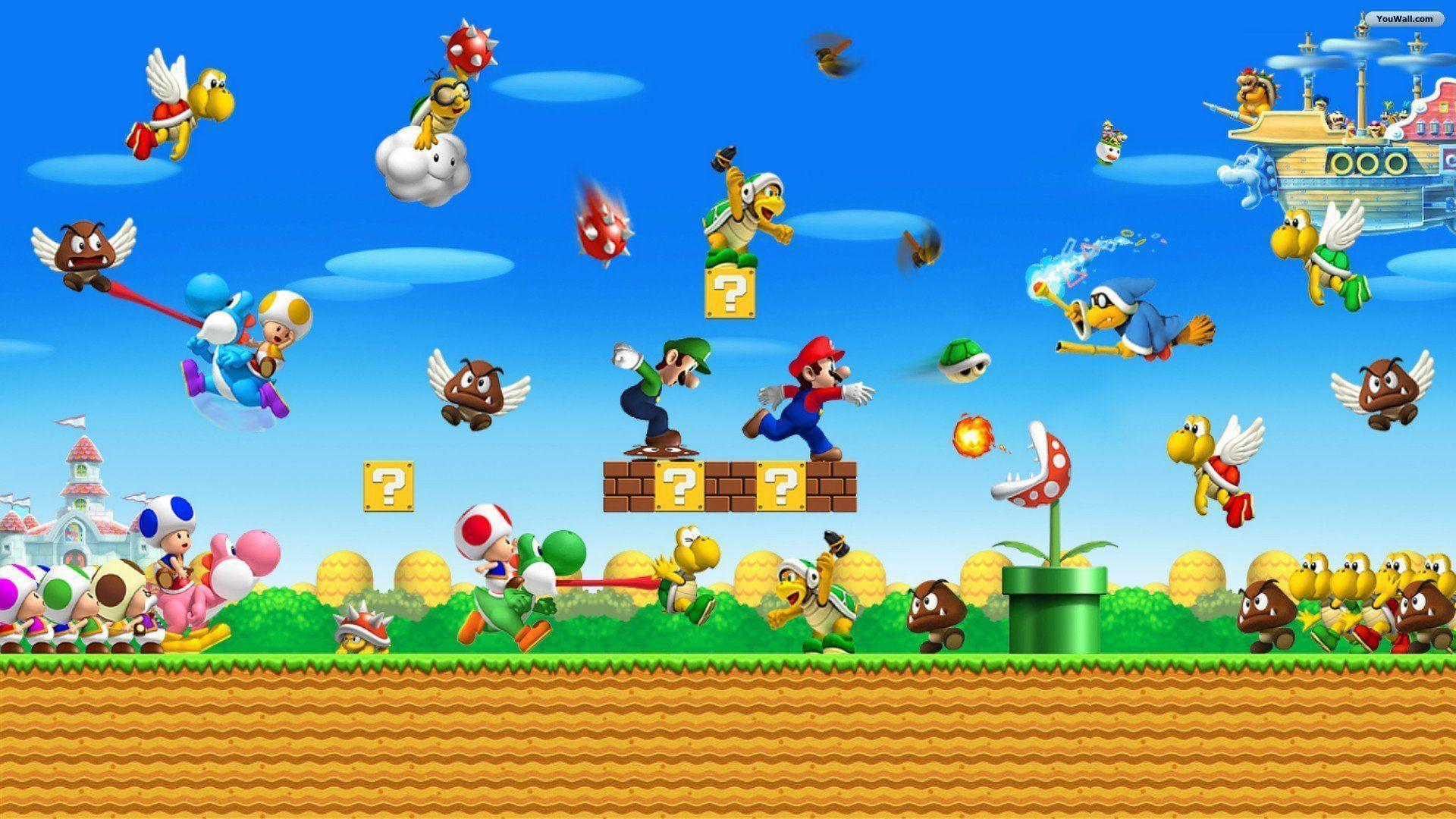 Super Mario World Wallpapers Wallpaper Cave