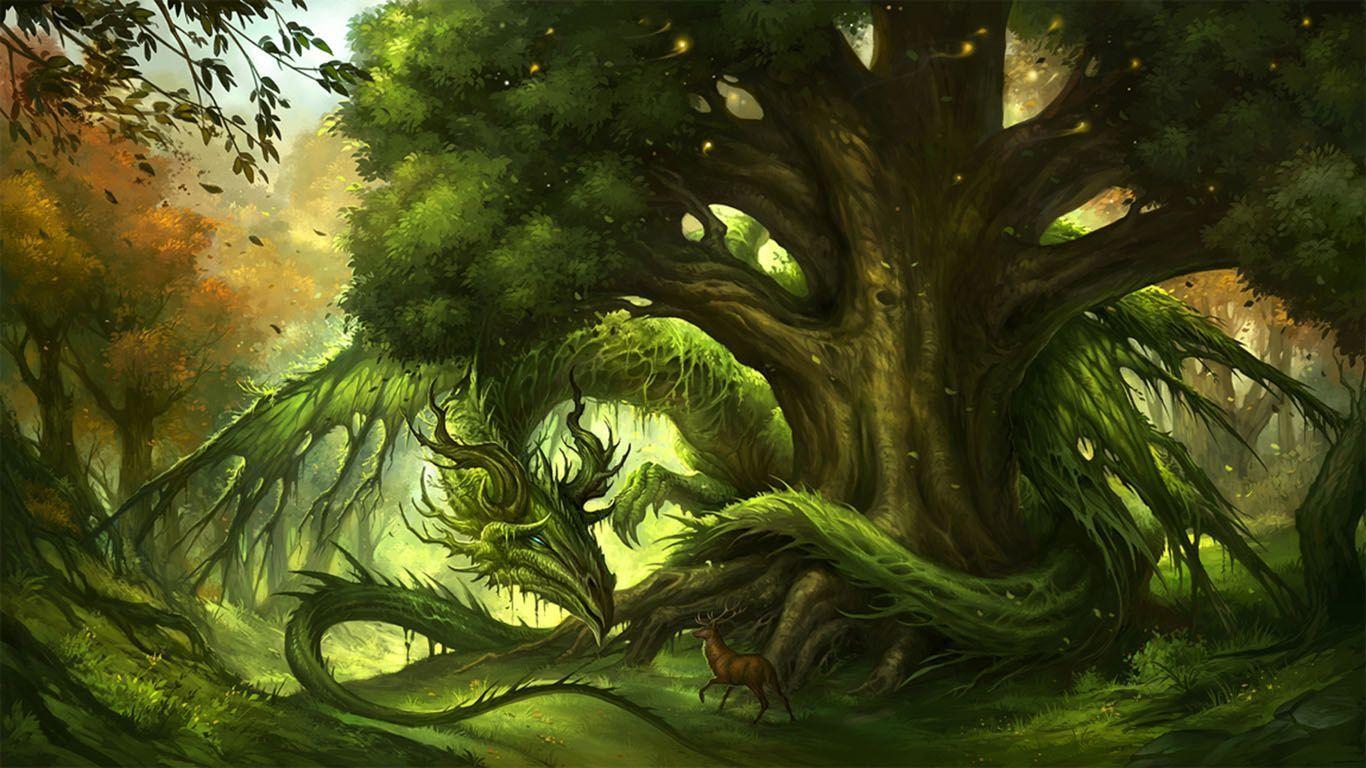 Green Dragon Wallpapers Wallpaper Cave