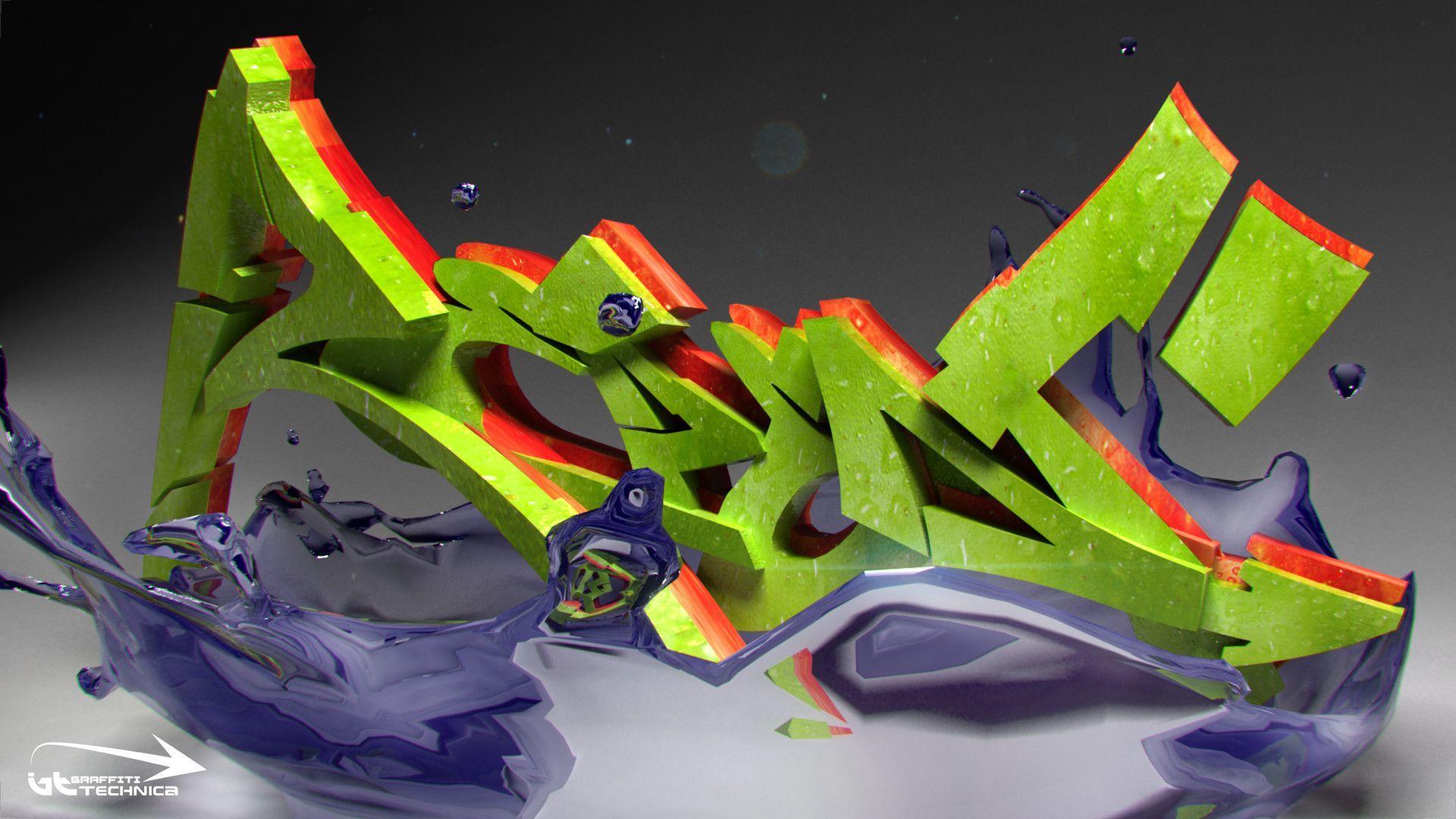 3D Graffiti Wallpapers Wallpaper Cave