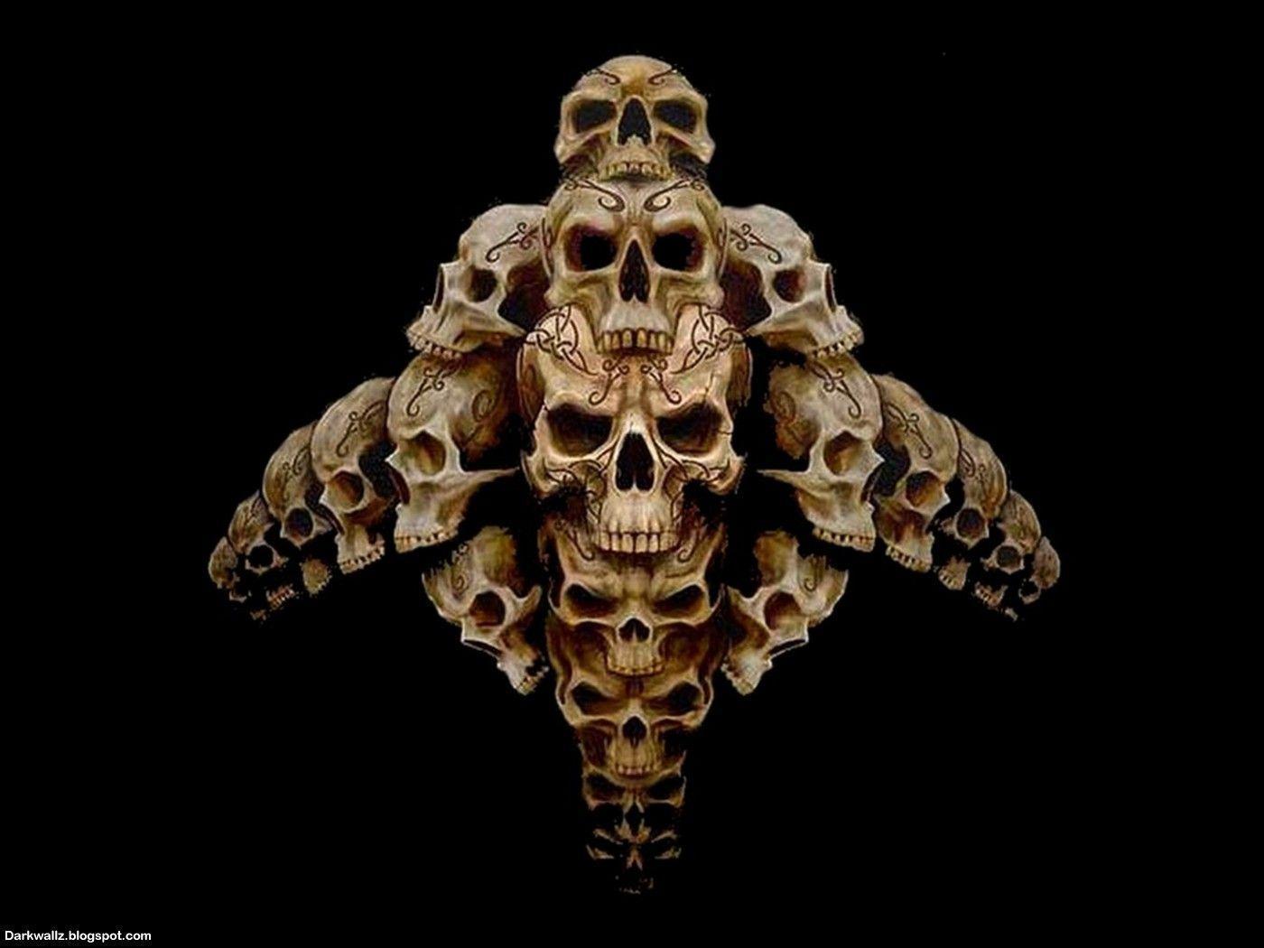 Gothic Skulls Wallpapers Wallpaper Cave