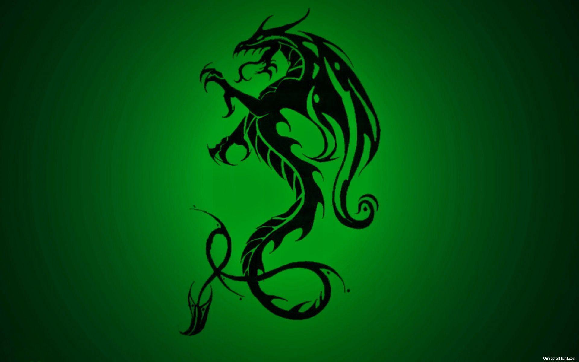 Green Dragon Wallpapers Wallpaper Cave