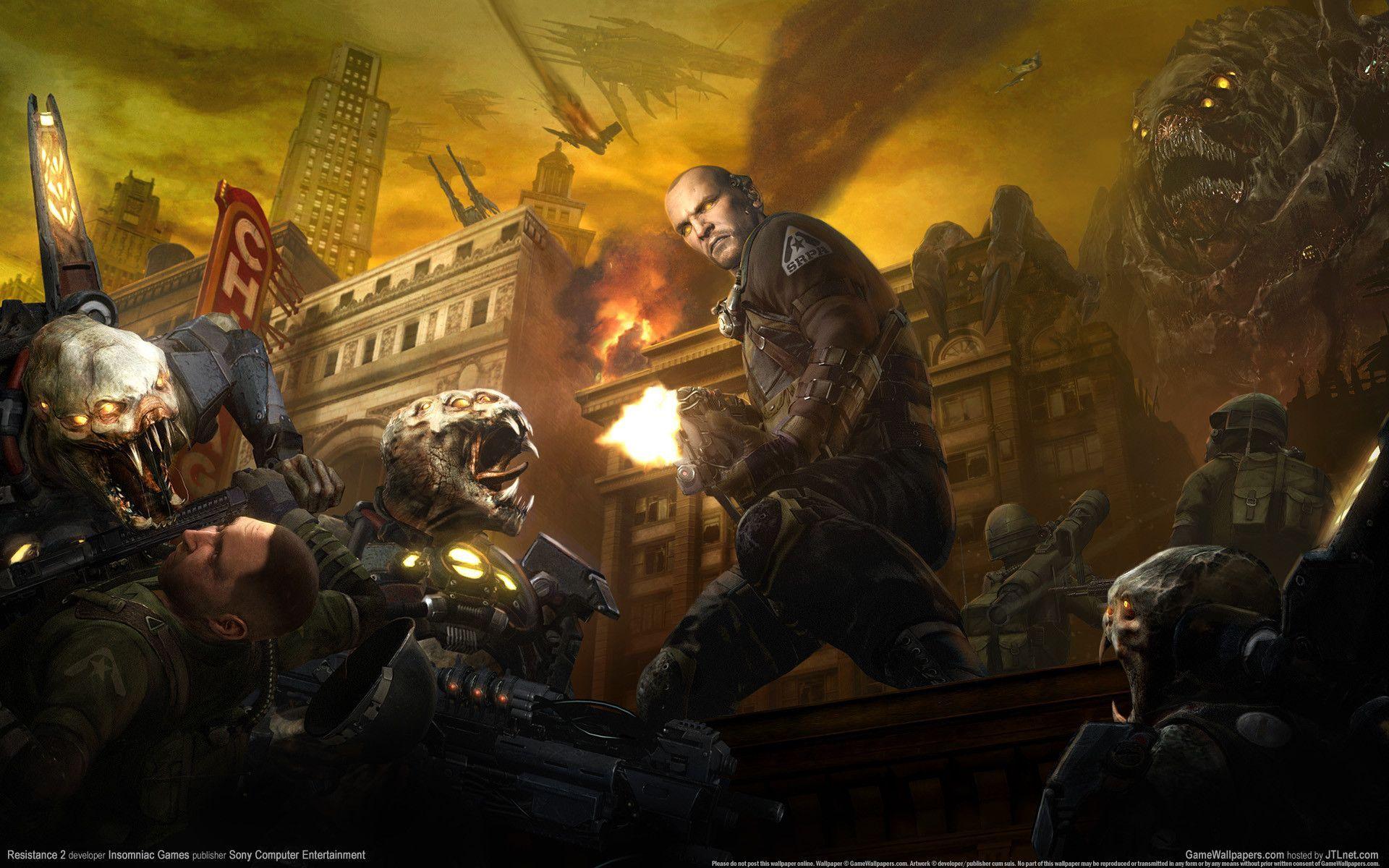 Resistance Fall Of Man Wallpapers Wallpaper Cave