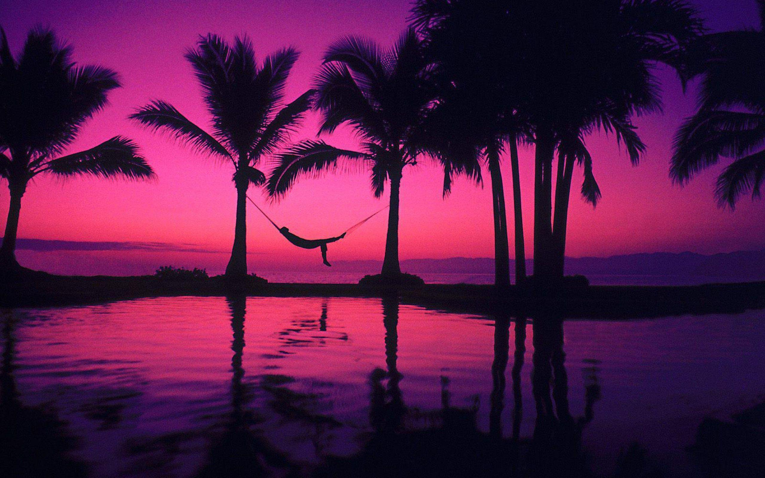 Purple Sunset Wallpapers Wallpaper Cave