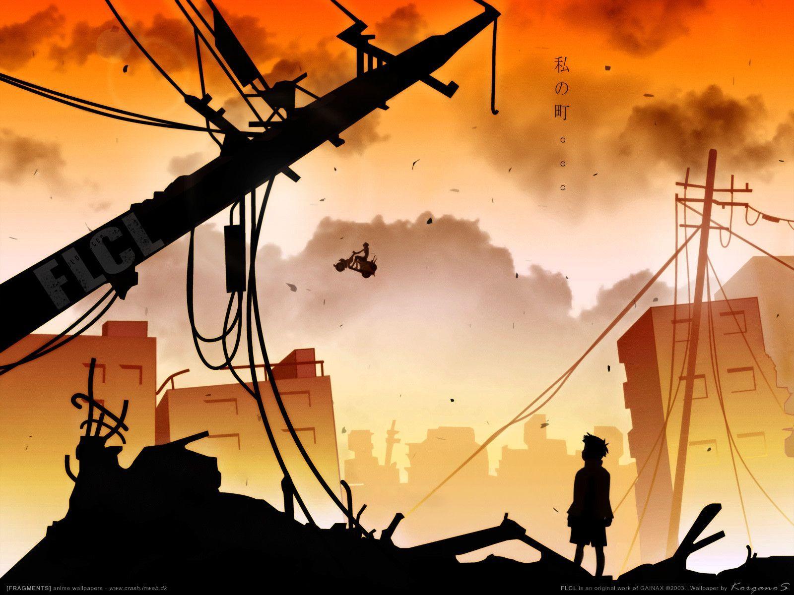 FLCL Backgrounds Wallpaper Cave