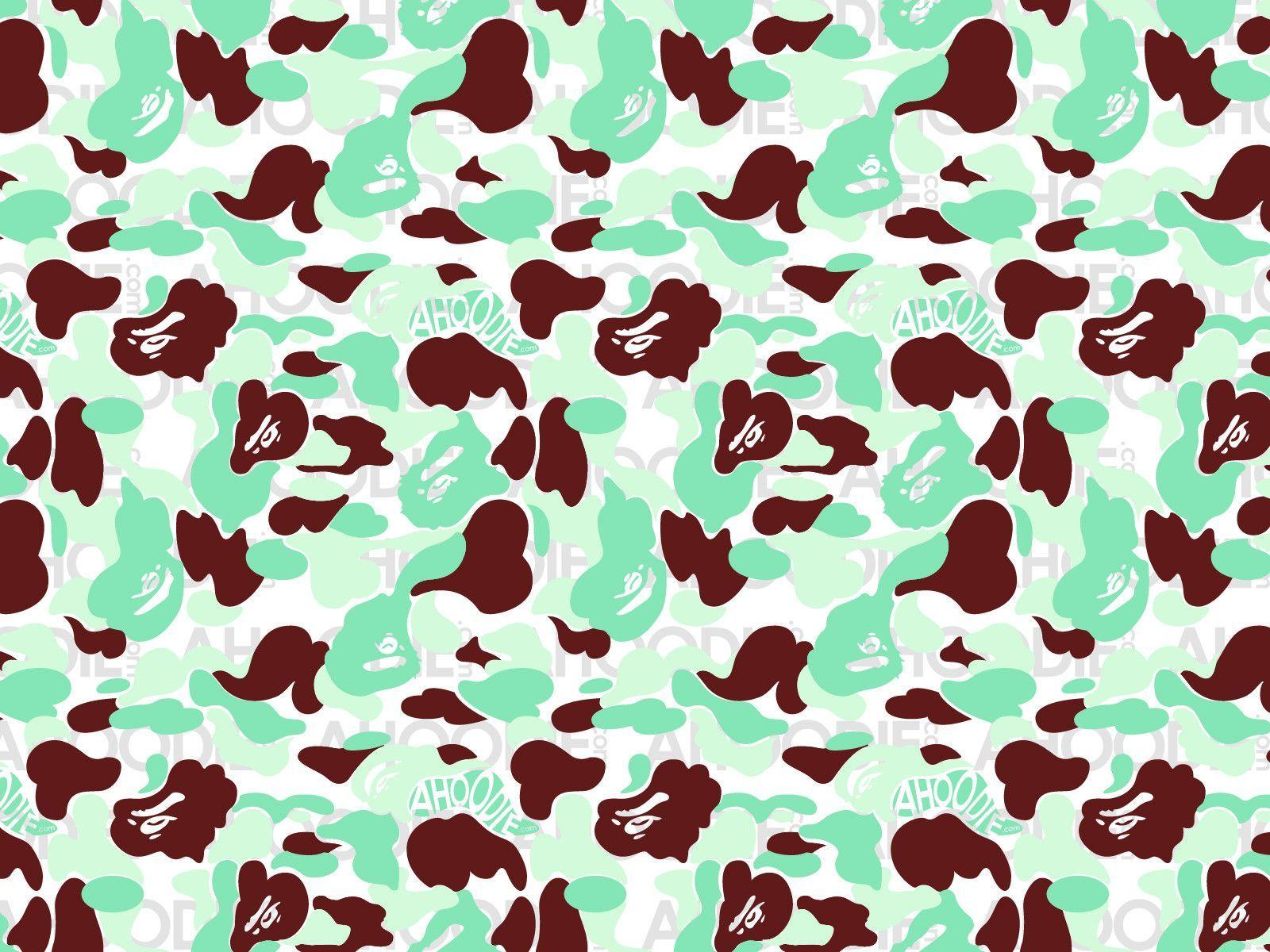 Bape Background Red Purple Bape Camo Wallpaper (67