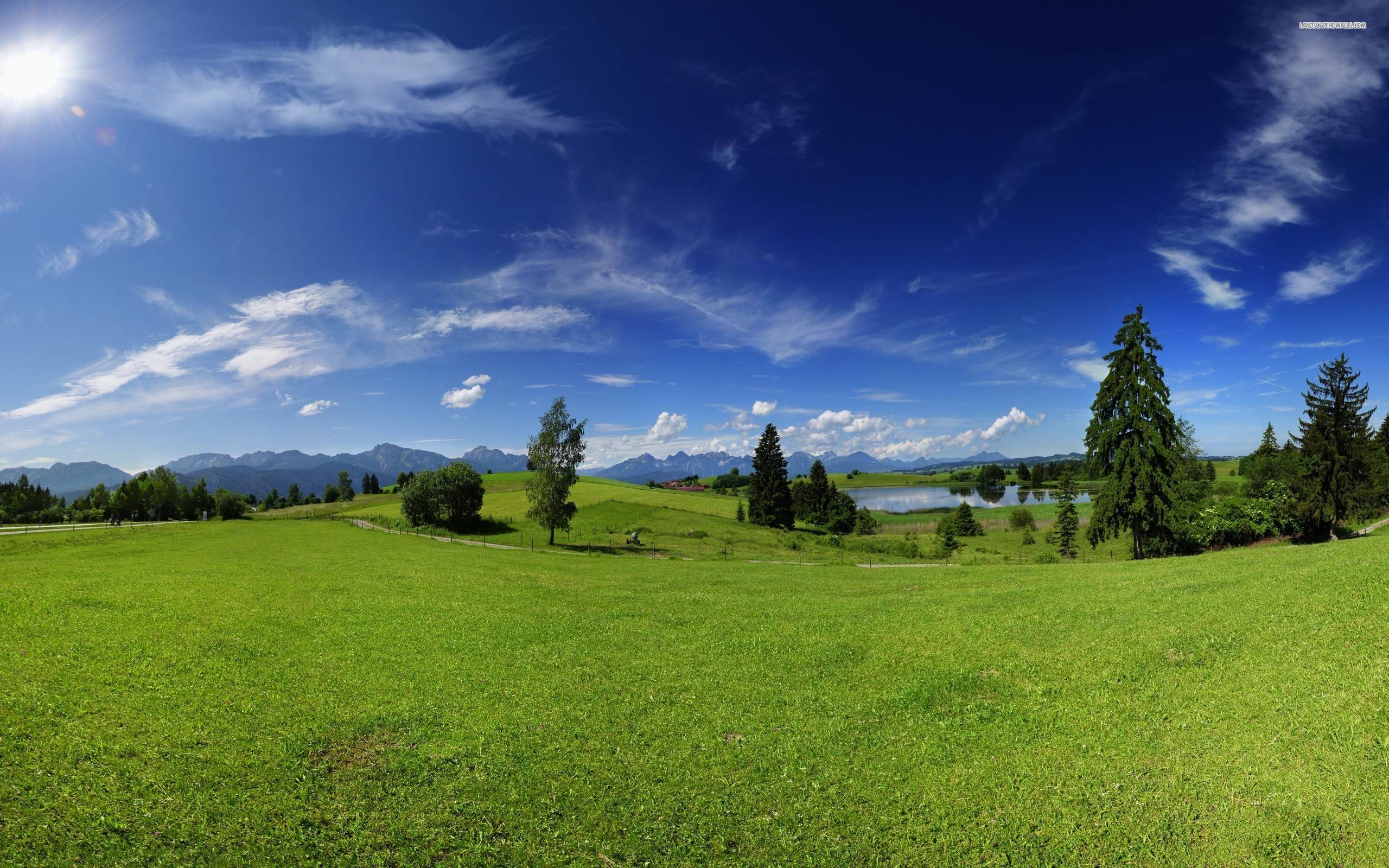 Green Hills Wallpapers Wallpaper Cave