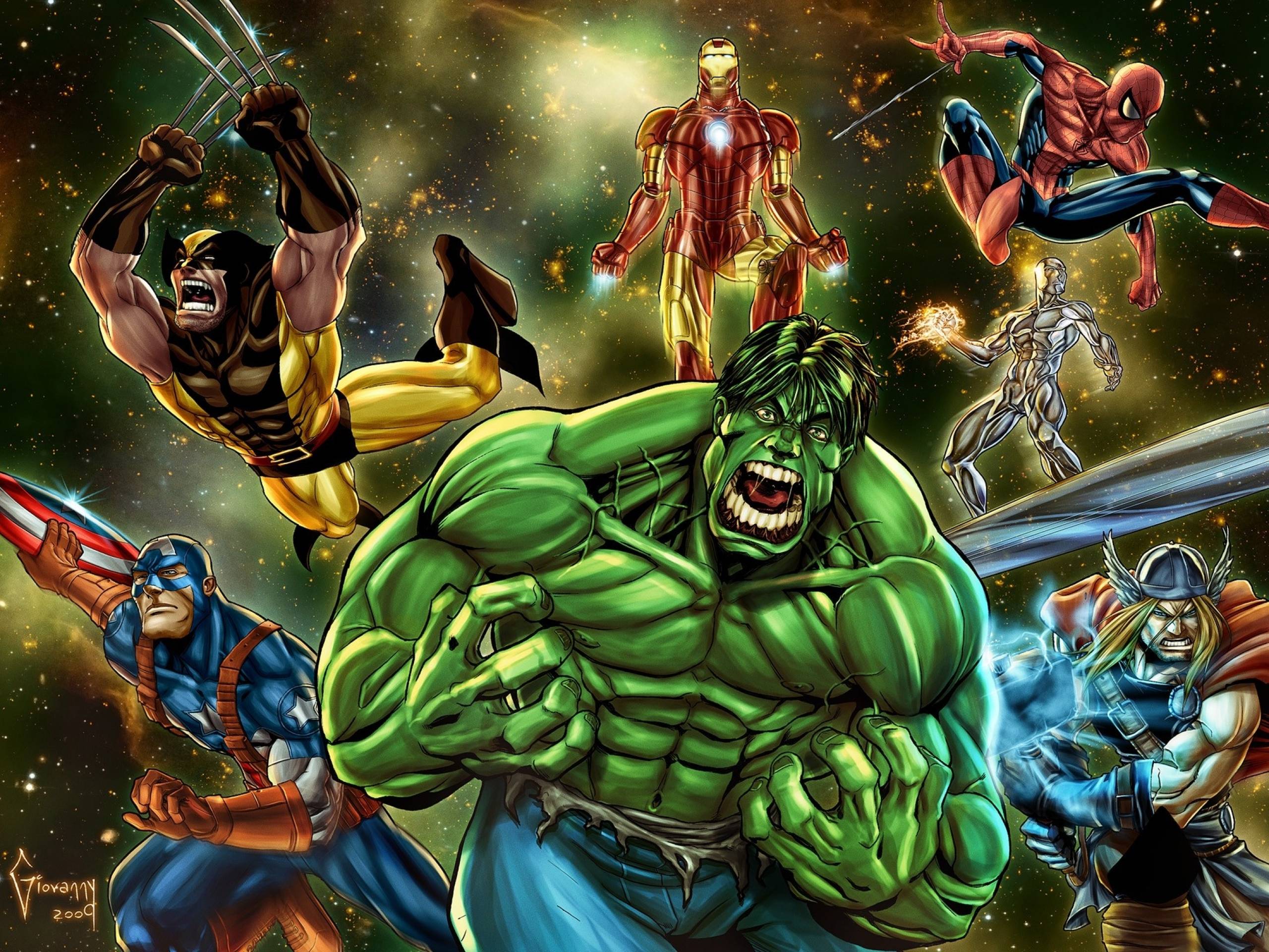 Marvel Universe Wallpapers Wallpaper Cave