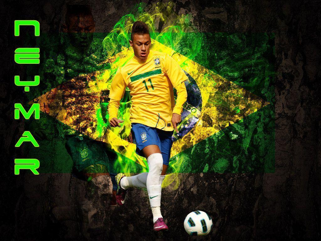 Neymar Backgrounds Brazil Flag 2016 Wallpaper Cave