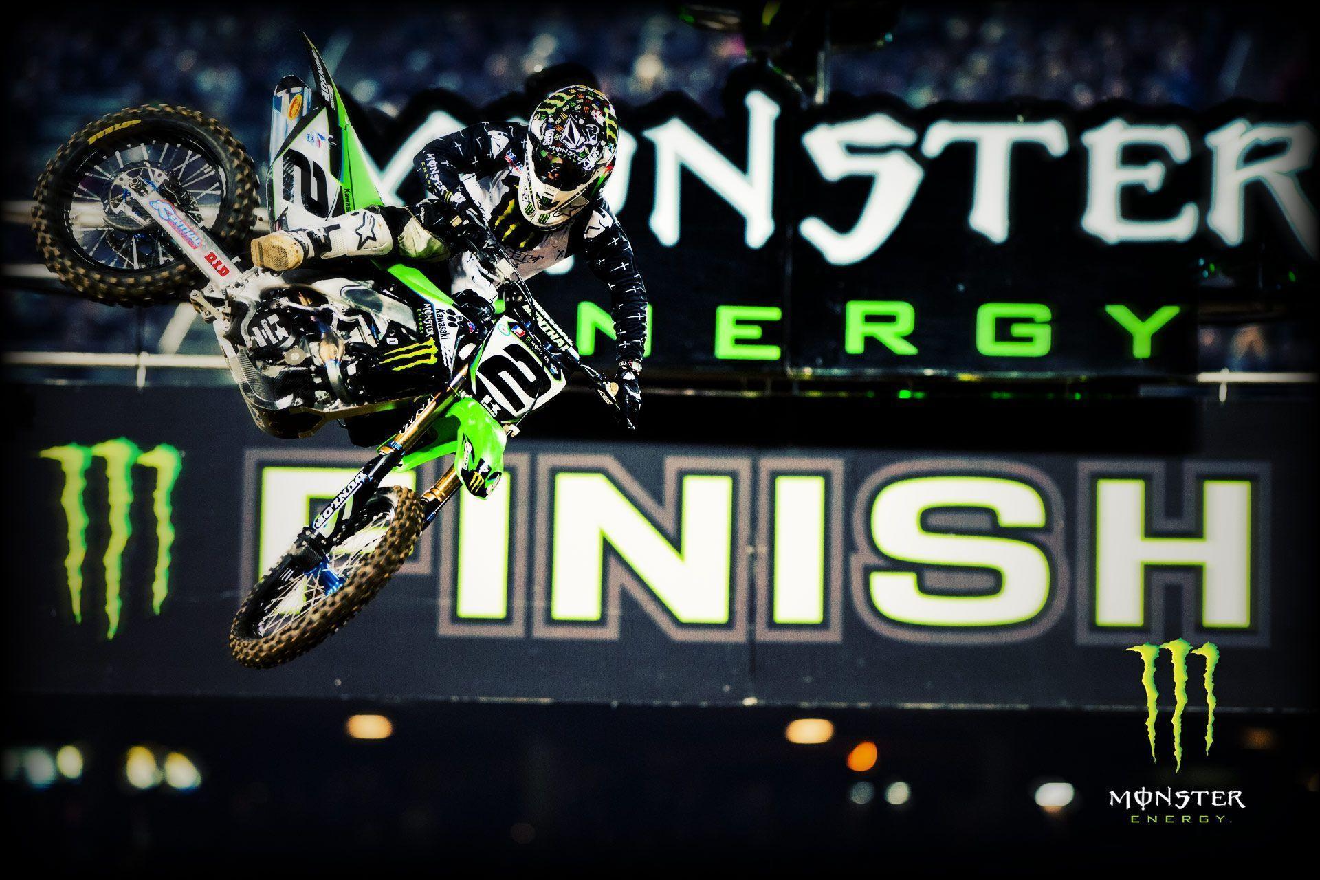 Monster Energy Dirt Bike Wallpaper Iphone
