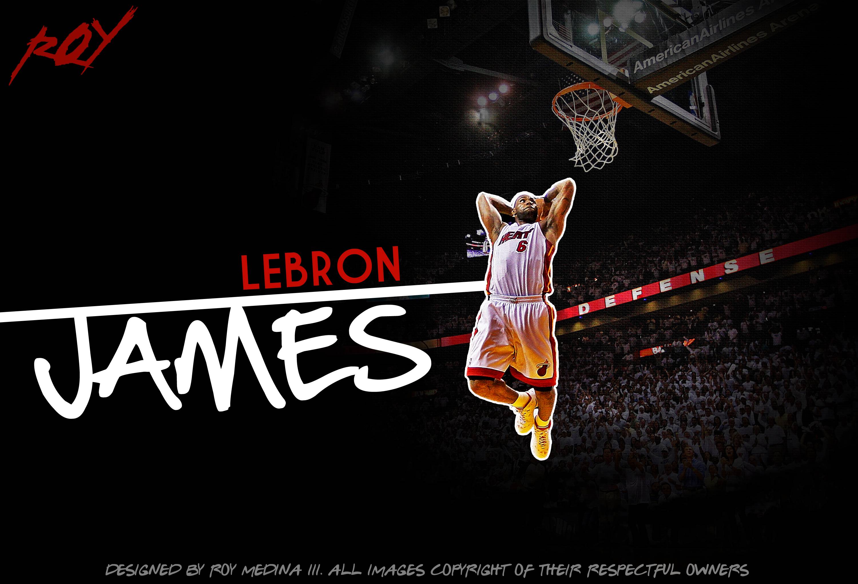 Lebron James Dunk Heat Wallpapers 2016 Wallpaper Cave