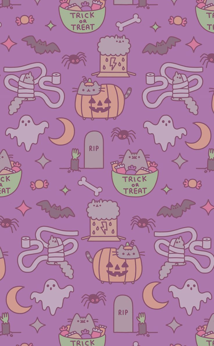 Pink Halloween Aesthetic Wallpapers Wallpaper Cave