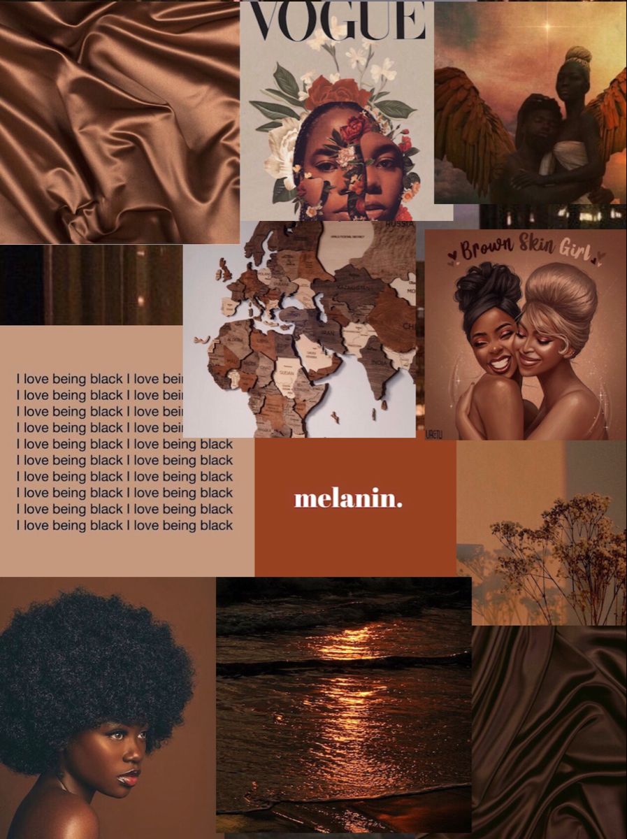 Melanin Girls Aesthetic Wallpapers Wallpaper Cave