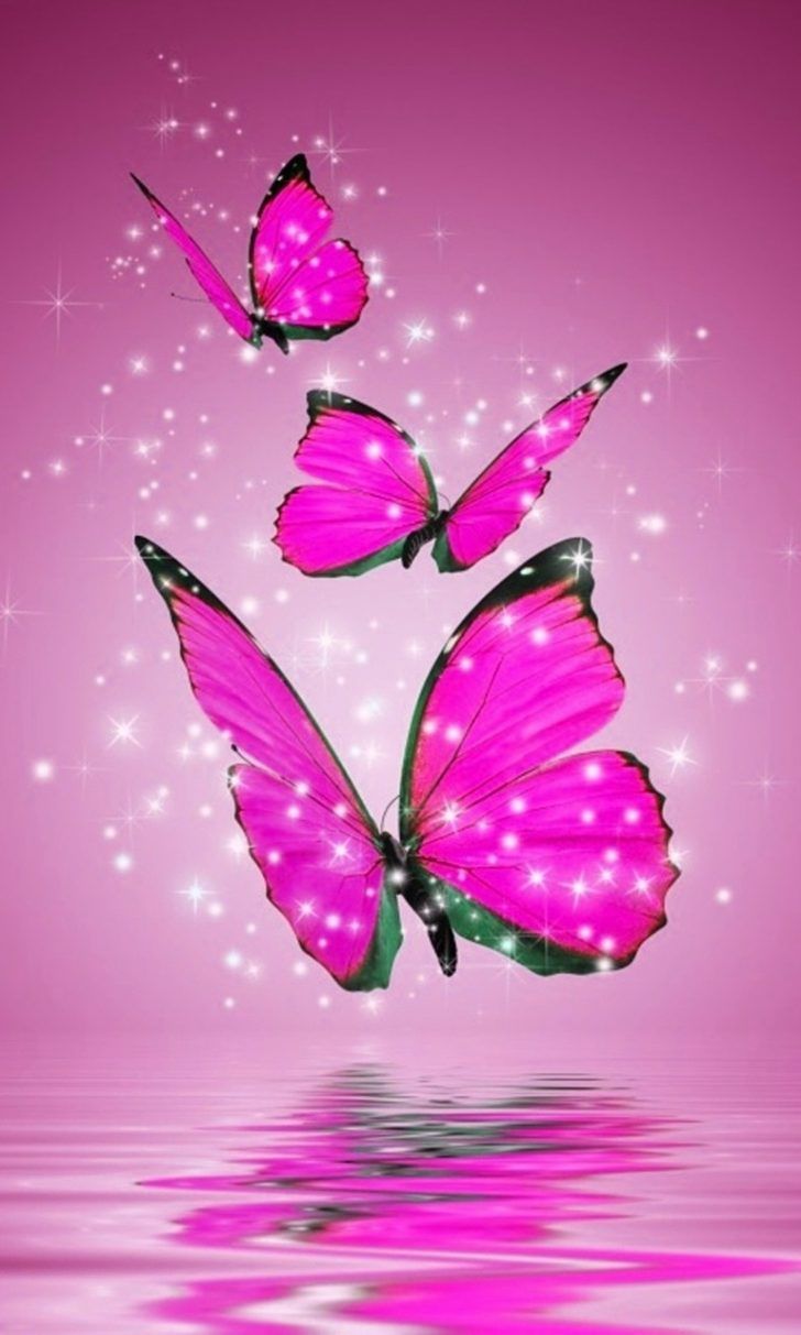 Glitter Butterfly Wallpapers Wallpaper Cave