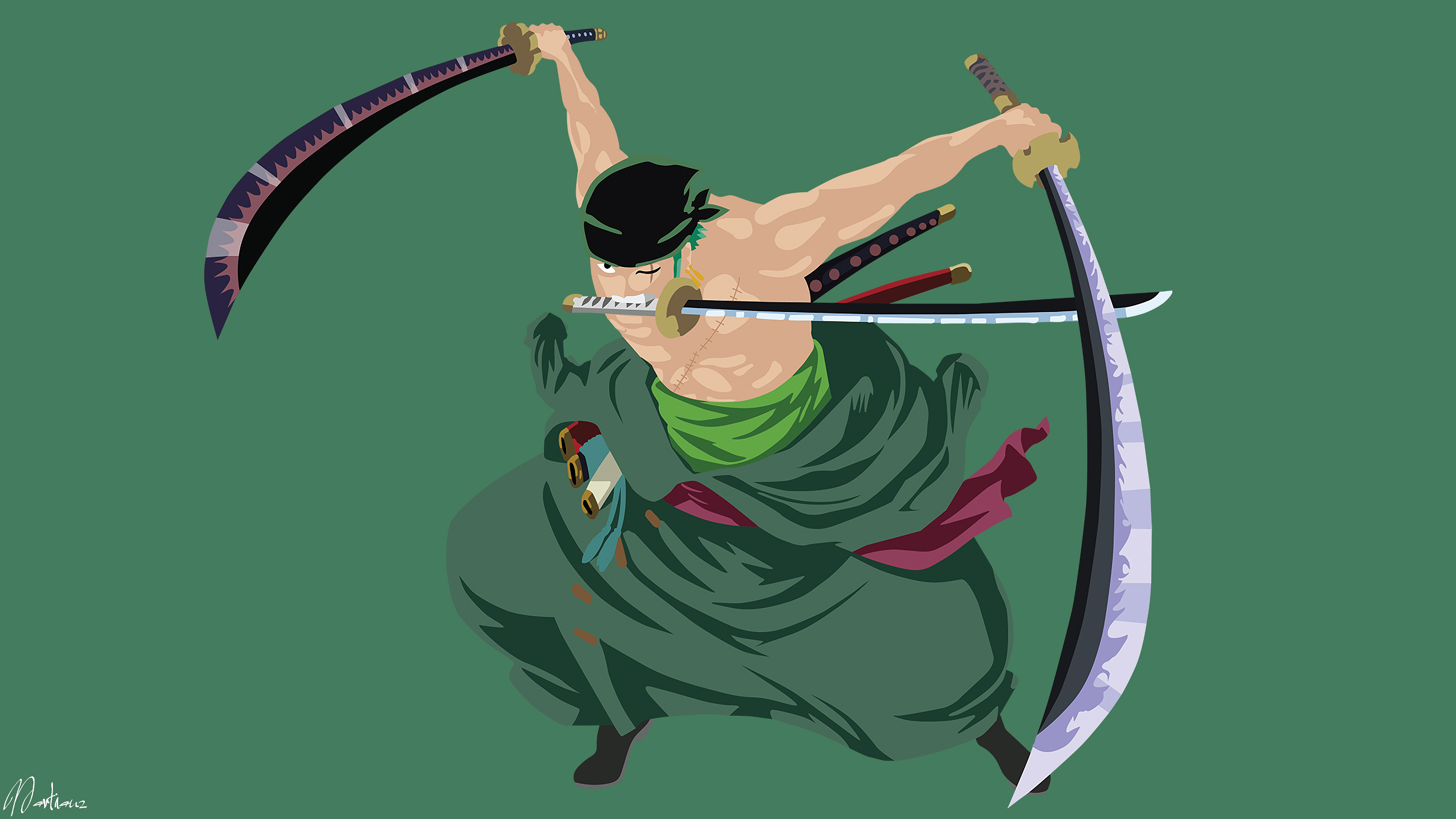 Zoro Minimalist Full HD Wallpapers Wallpaper Cave