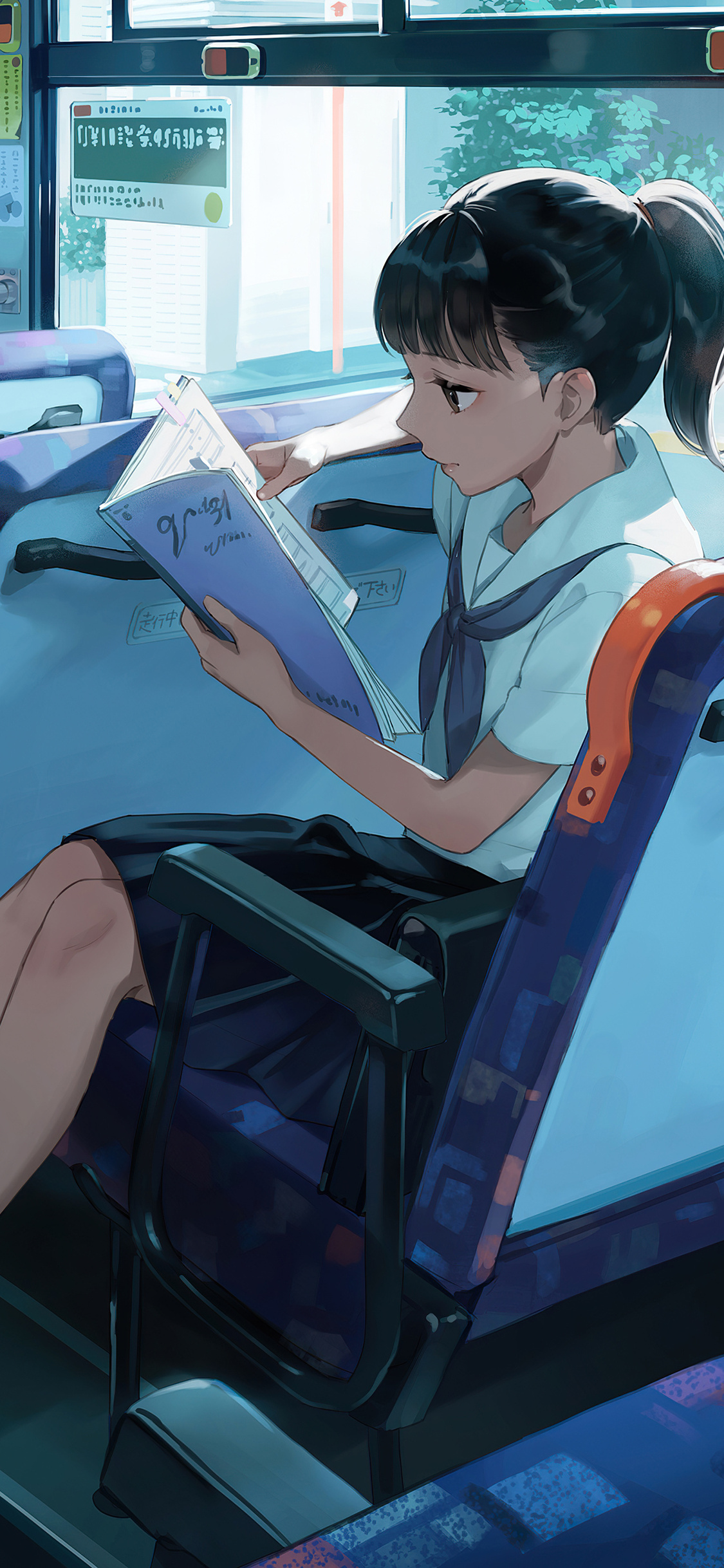 Discover 85+ anime girl reading a book