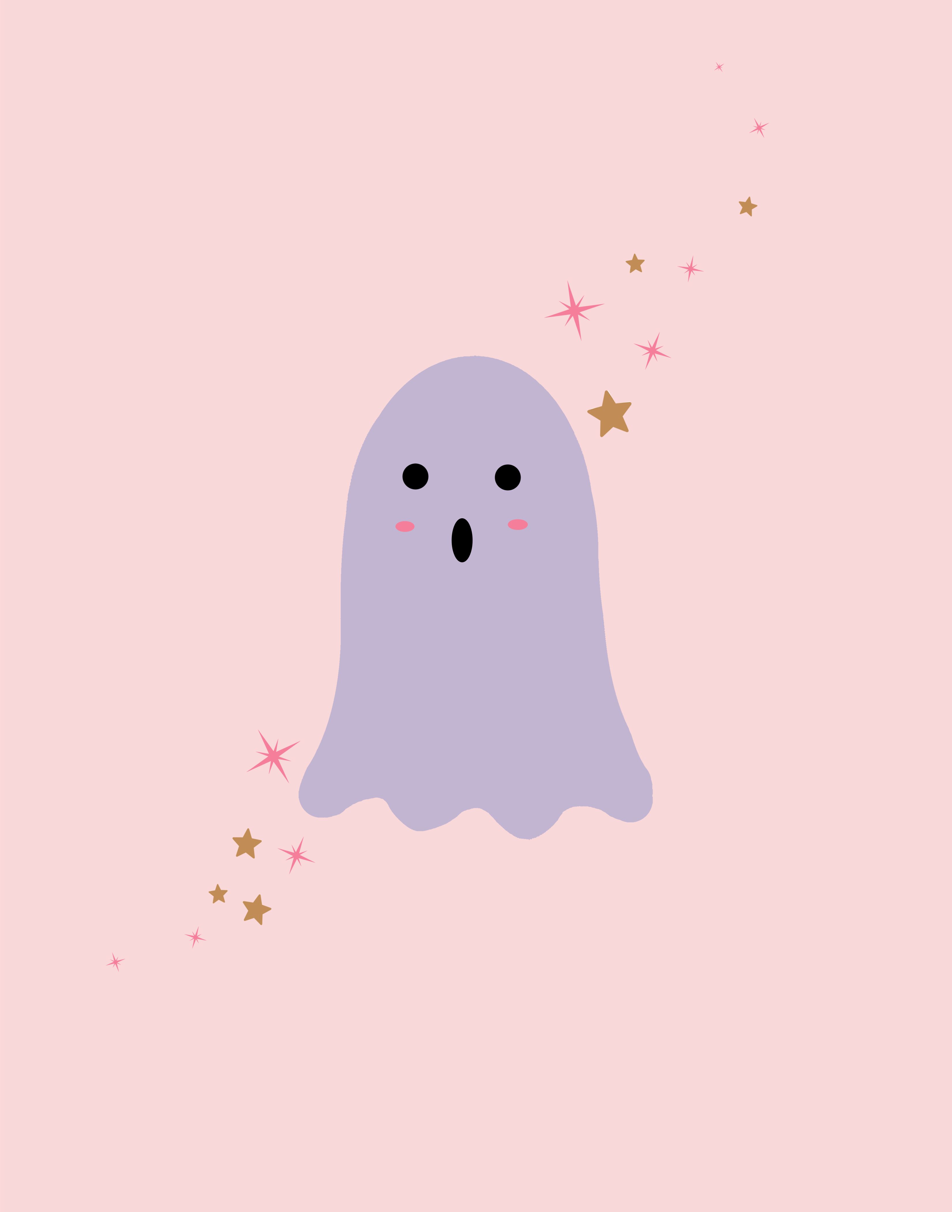 Halloween Ghost Aesthetic Wallpapers Wallpaper Cave