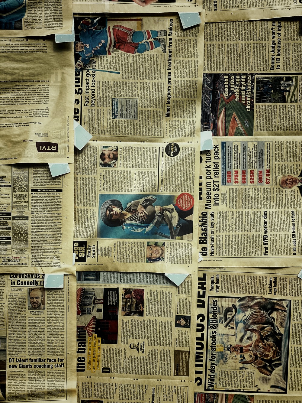 Old Newspaper Wallpapers Wallpaper Cave