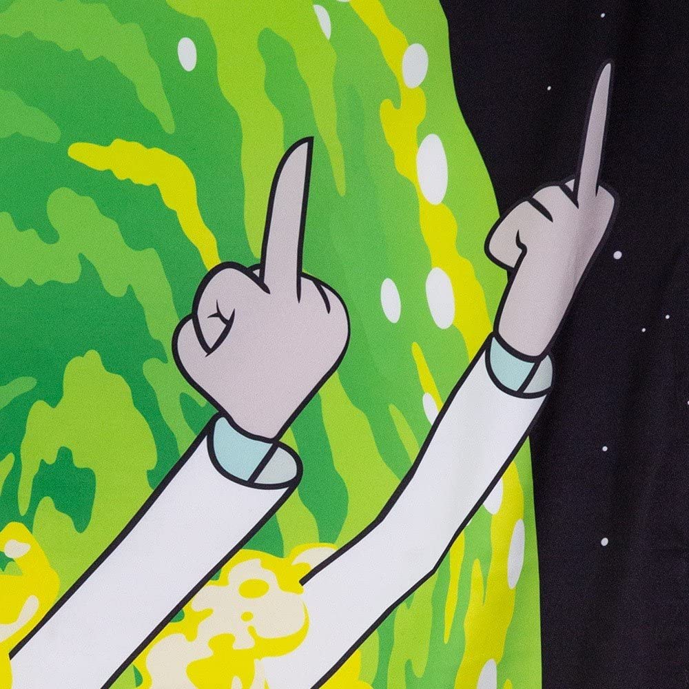 Rick And Morty Middle Finger Wallpapers Wallpaper Cave