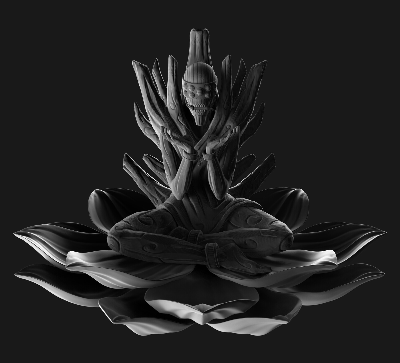 Gedo Statue Wallpapers Wallpaper Cave