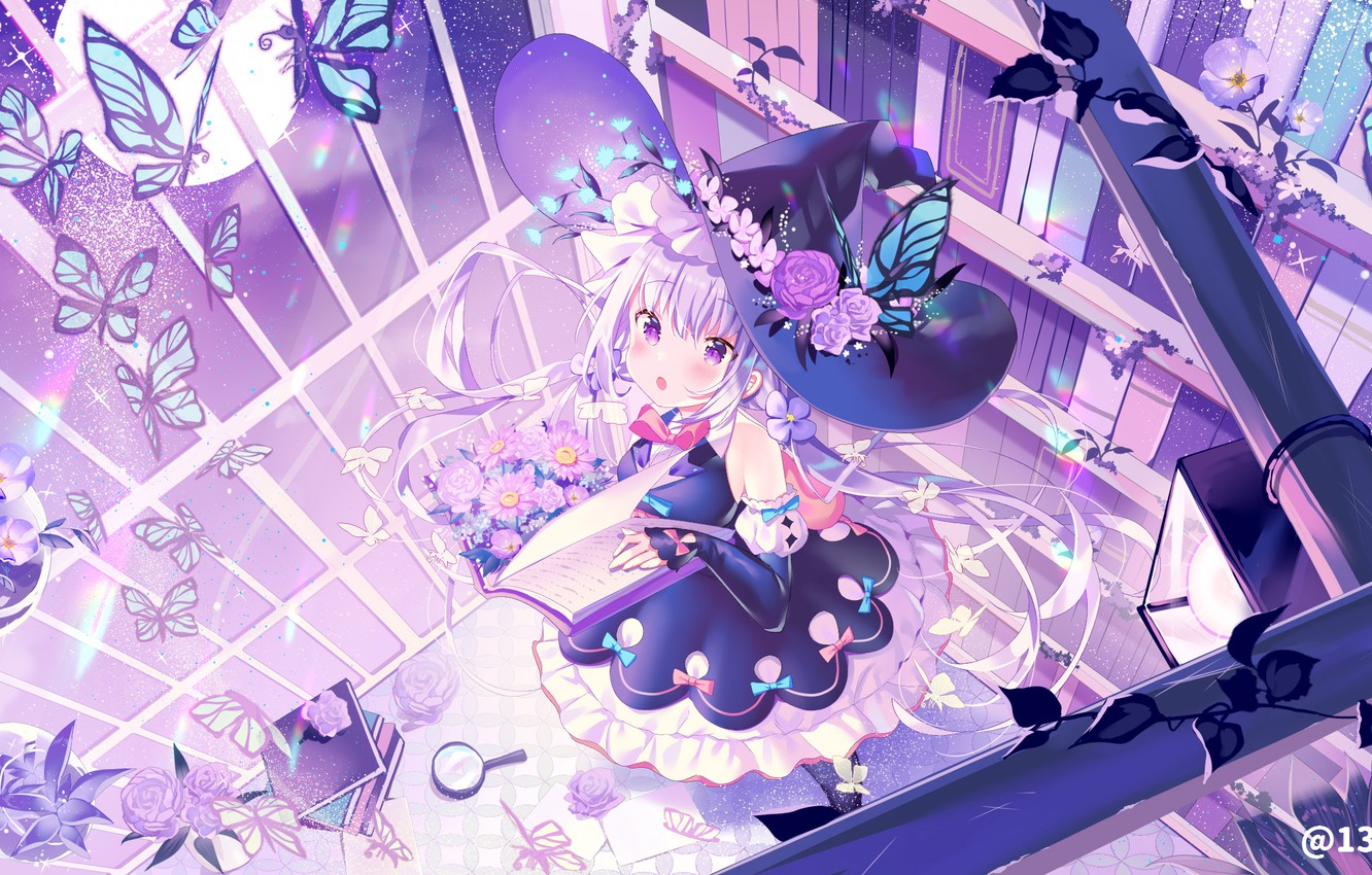 Anime Pink Magic Wallpapers Wallpaper Cave