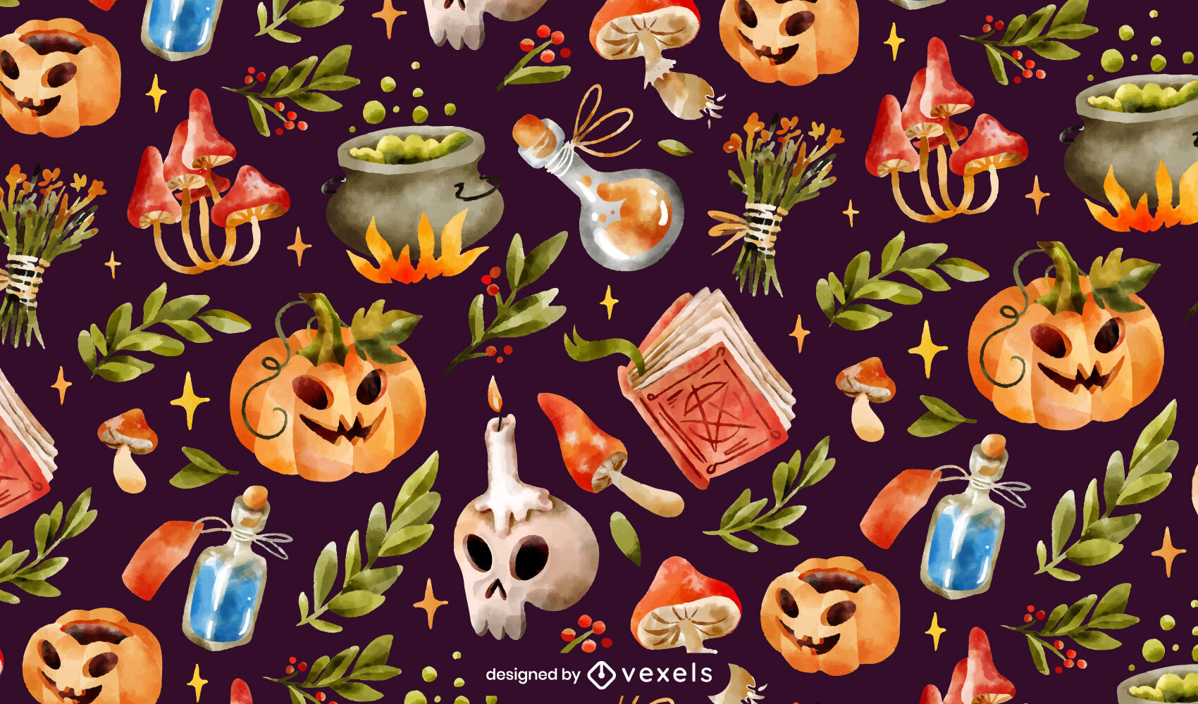 Aesthetic Vintage Halloween Wallpapers Wallpaper Cave