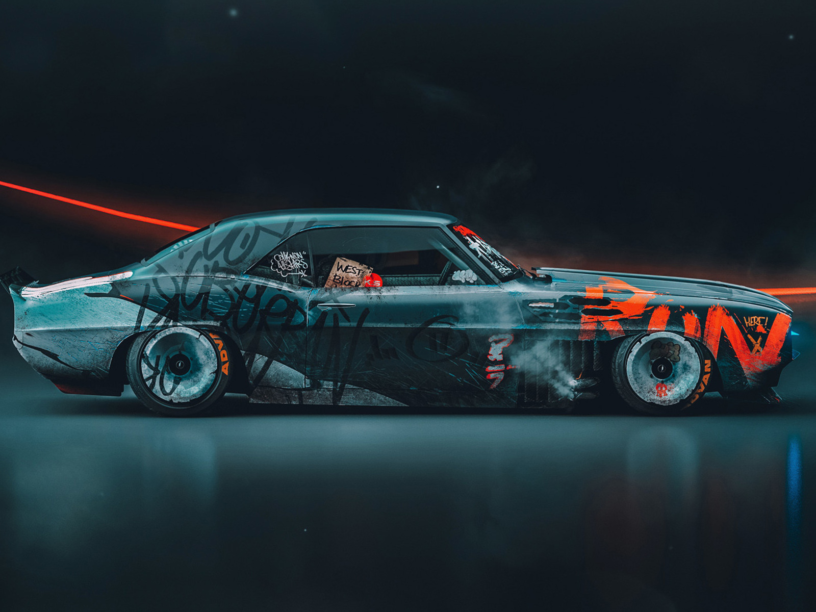 Car Sticker Wallpapers Wallpaper Cave