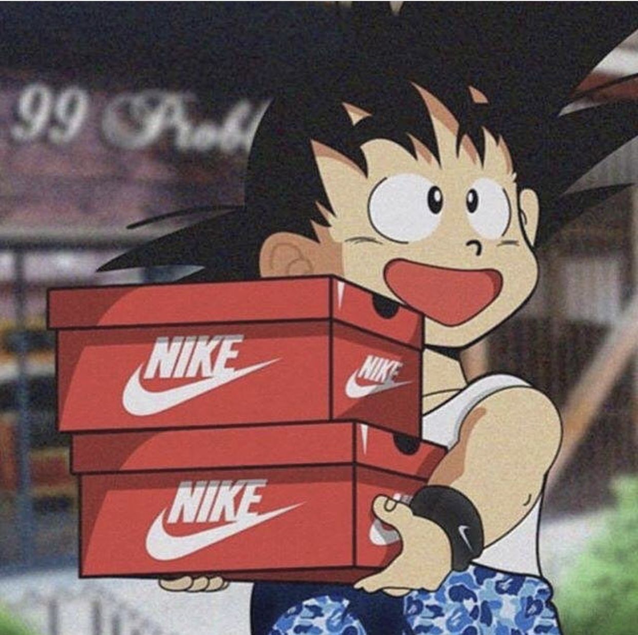Cool Anime Nike Wallpapers Wallpaper Cave